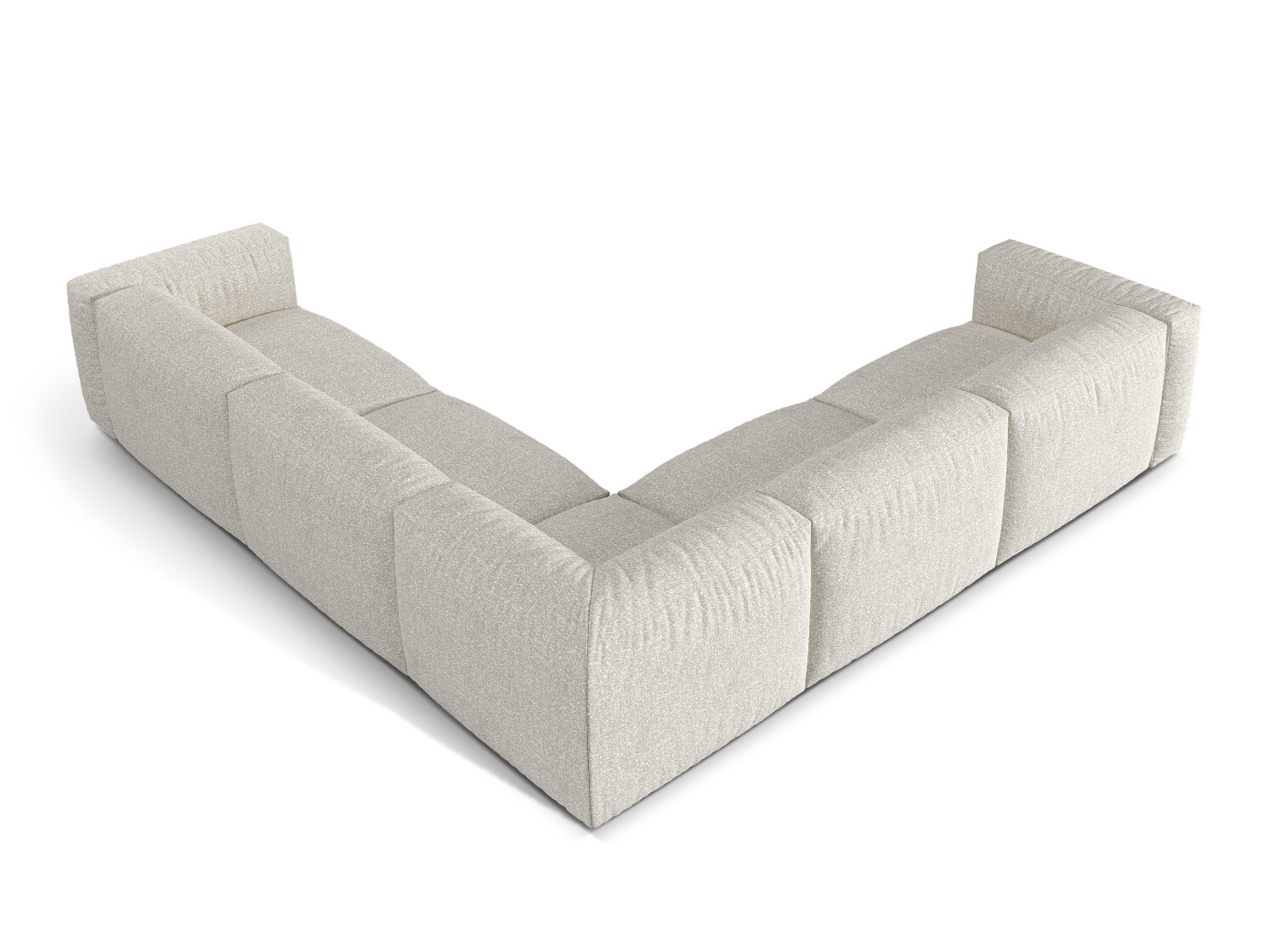 Modulares Ecksofa Sorcoro 130 (Monet Pearl)