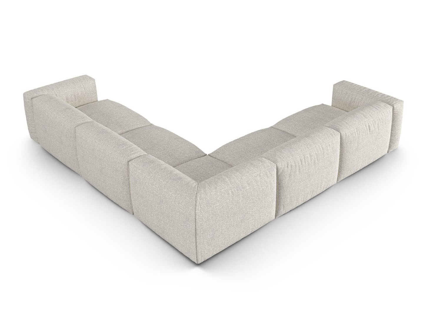 Modulares Ecksofa Sorcoro 131 (Monet Pearl)