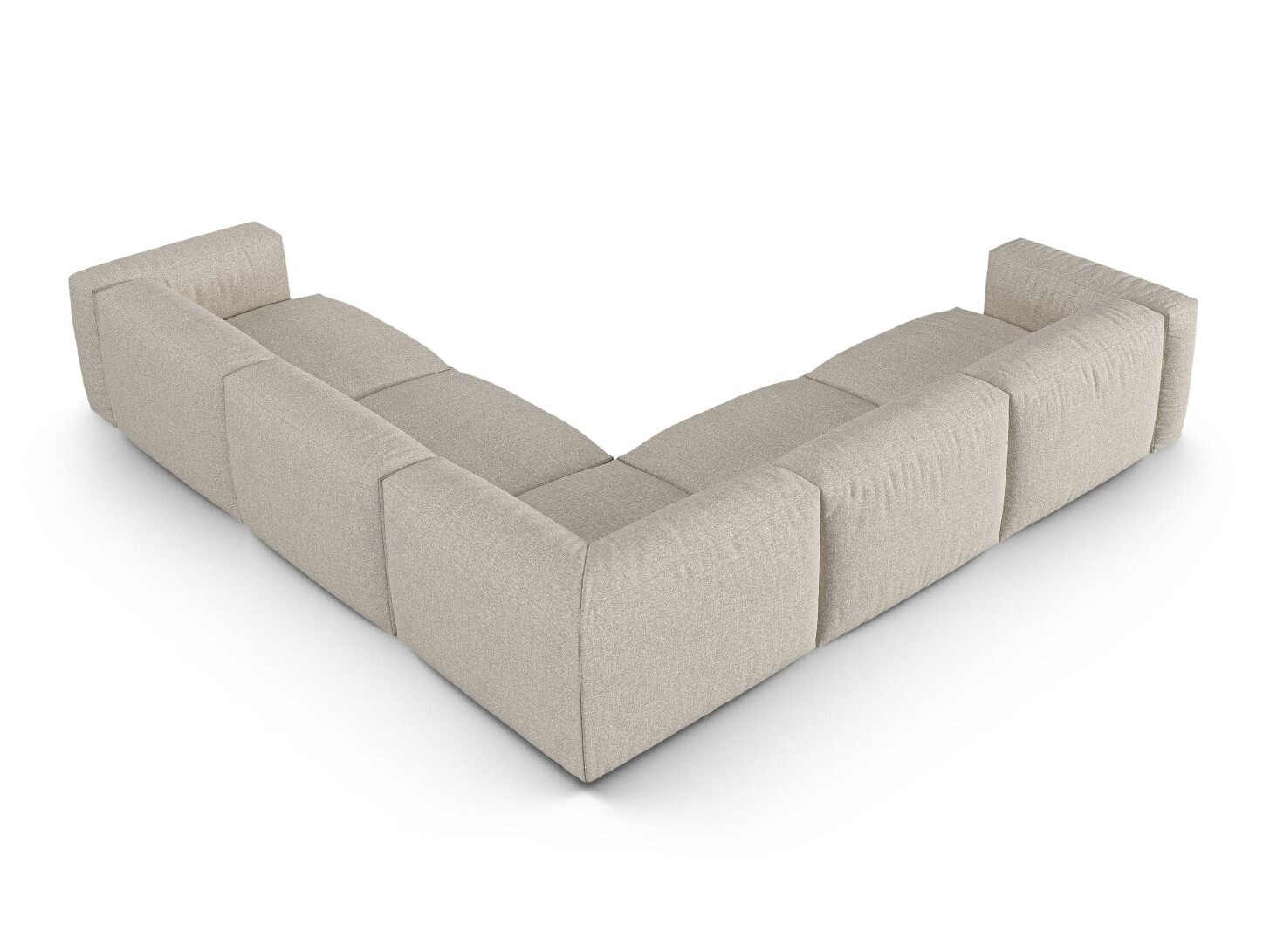 Modulares Ecksofa Sorcoro 131 (Monet Sand)