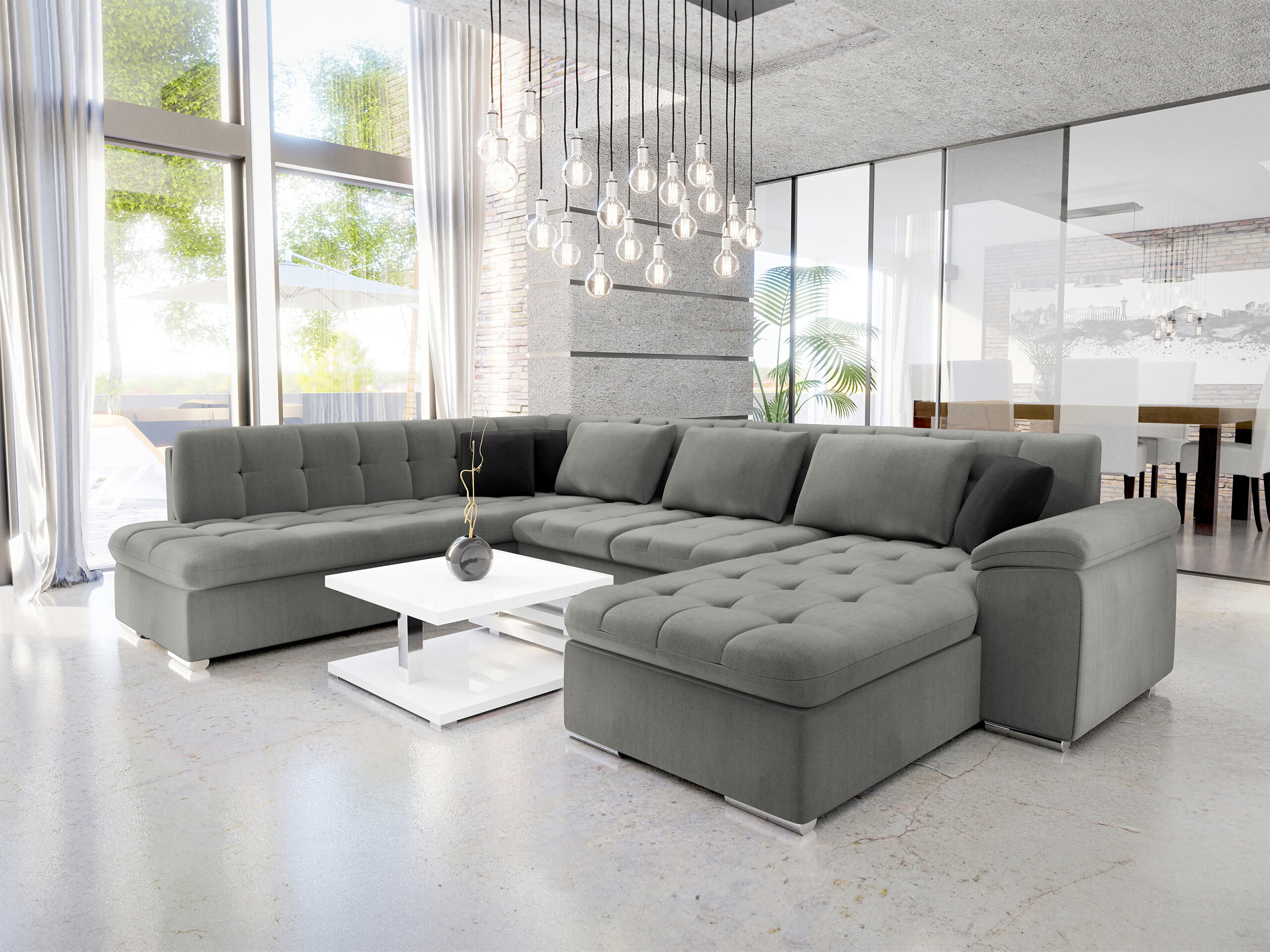 Ecksofa Comfivo Gemma IV (Polo 894 + Polo 897)