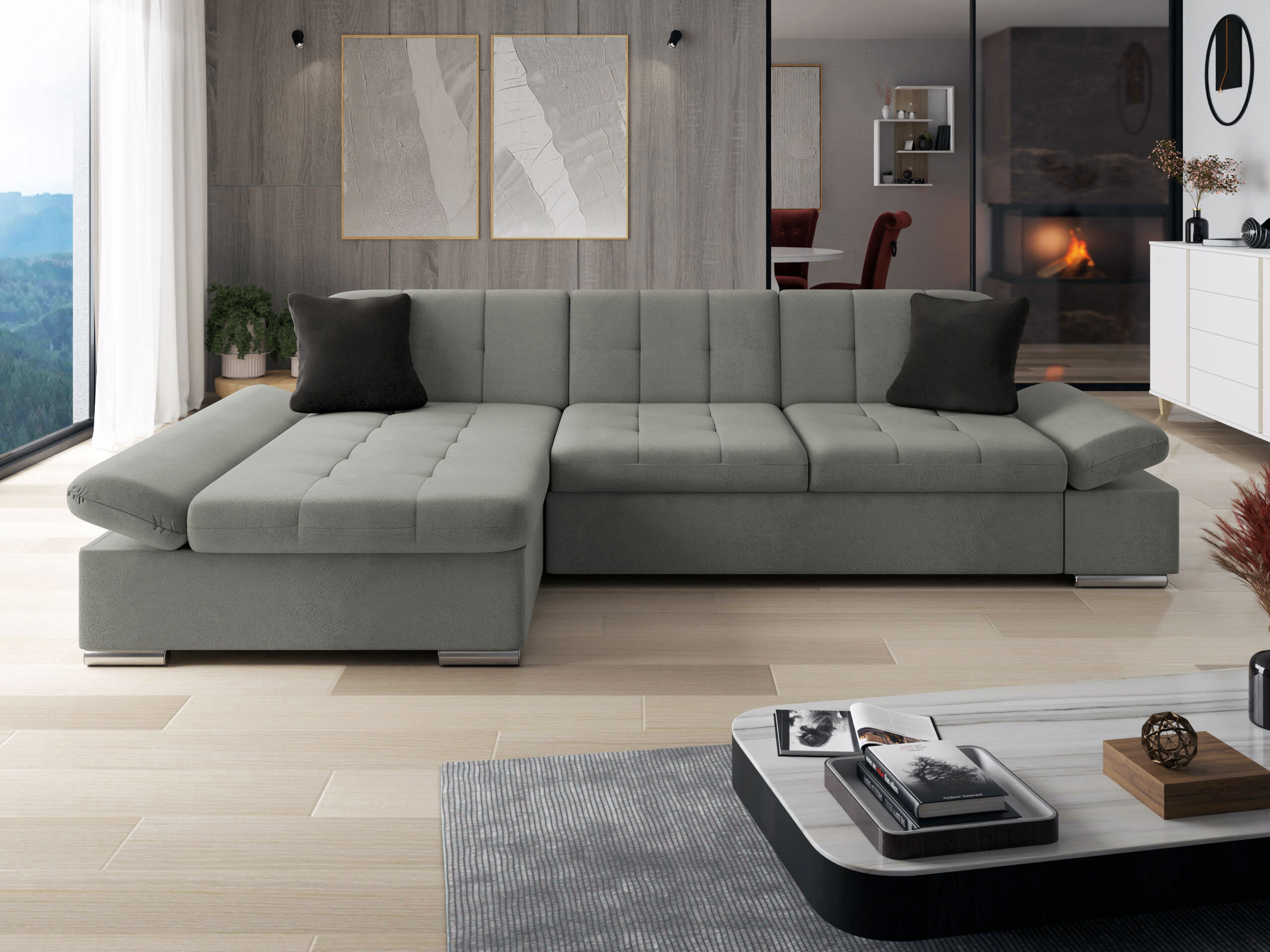Ecksofa Comfivo Serenitas (Polo 894 + Polo 897)