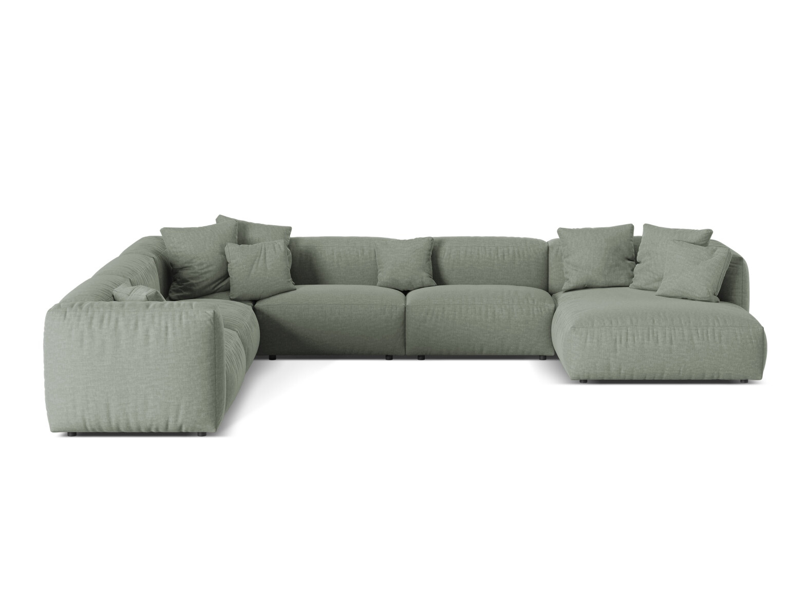 Modulares Ecksofa Sorcoro 132 (Boston Water Green)