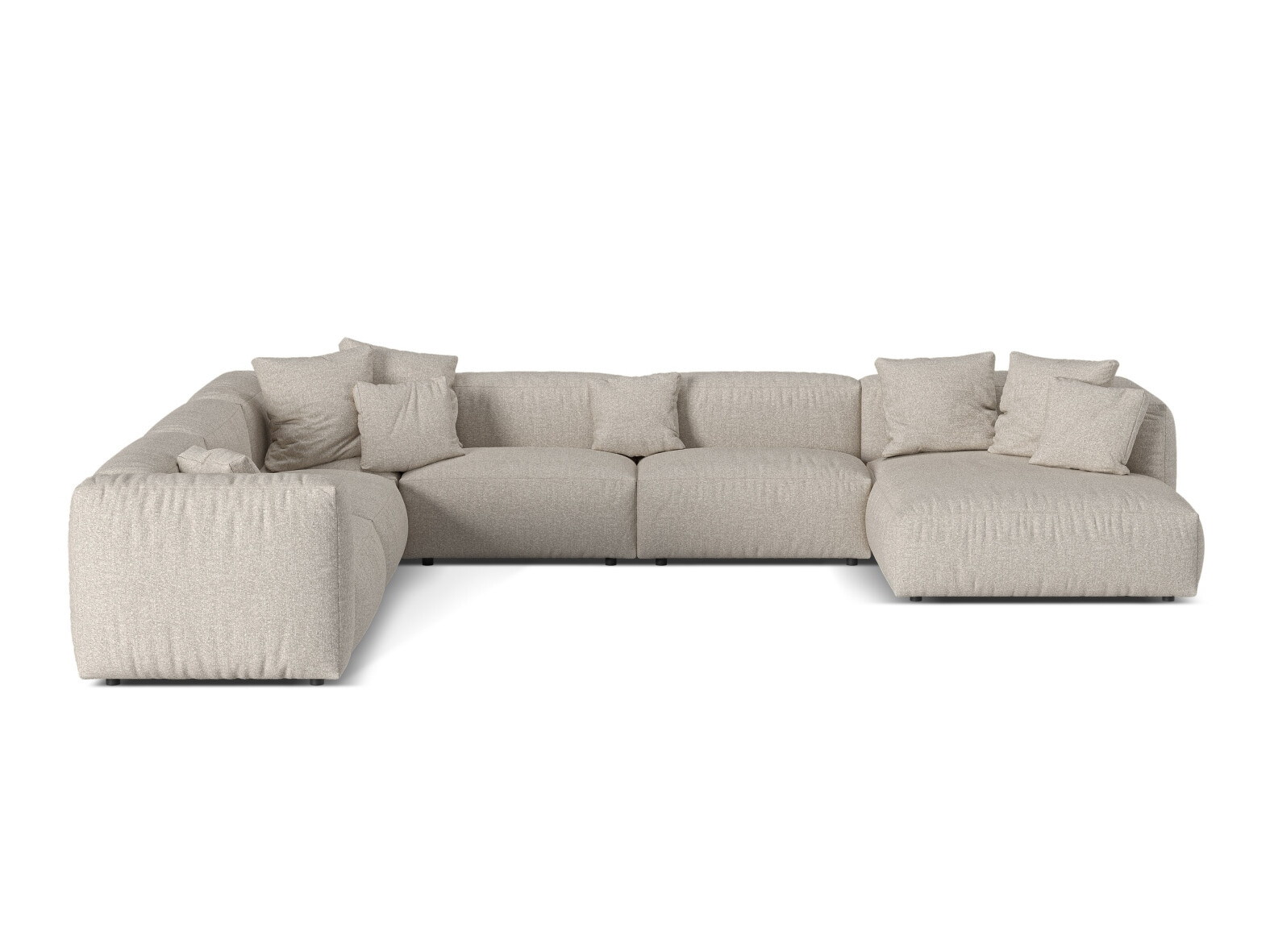 Modulares Ecksofa Sorcoro 132 (Monet Sand)