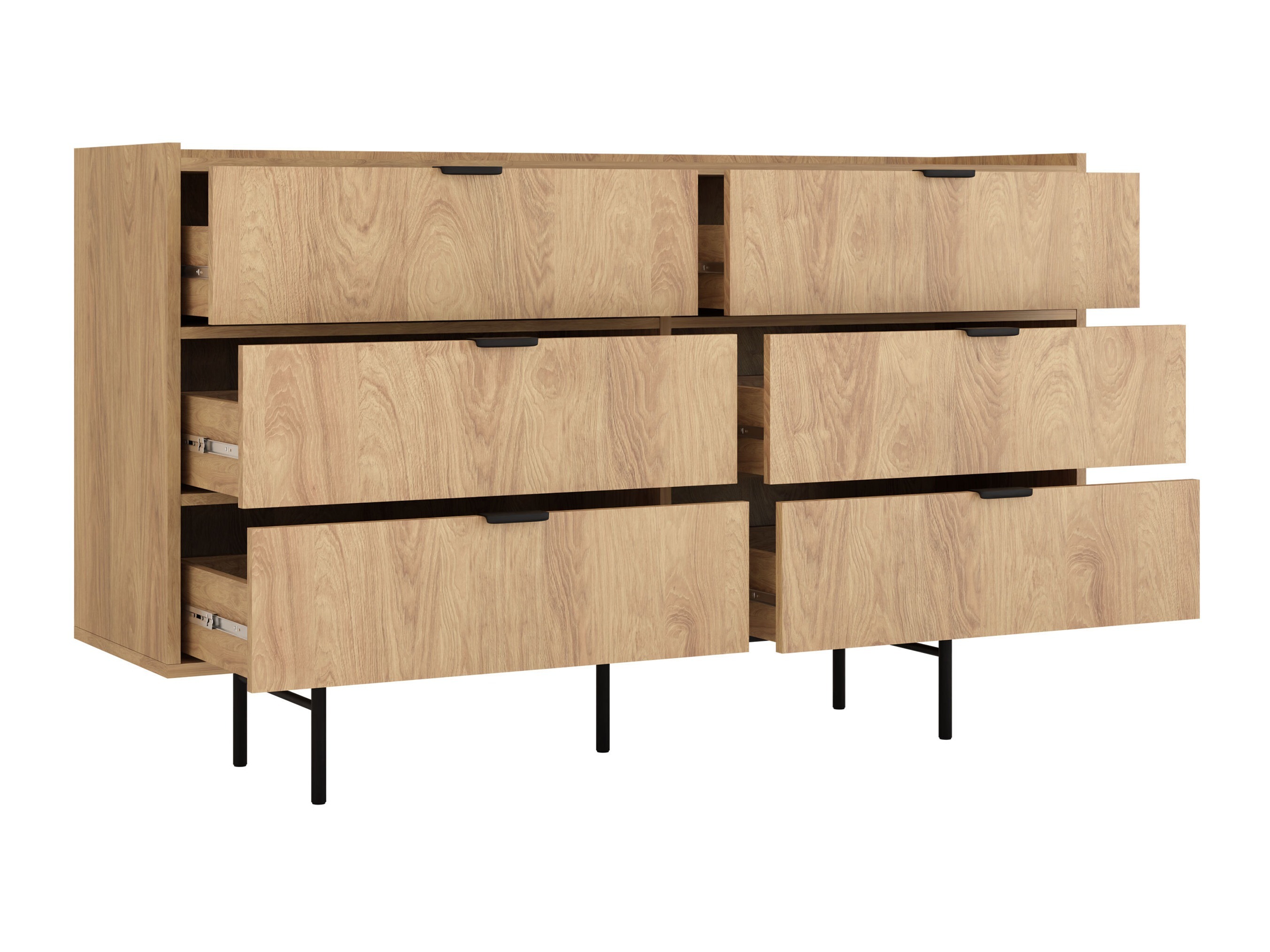 Kommoden Studos II (Walnussholzoptik)