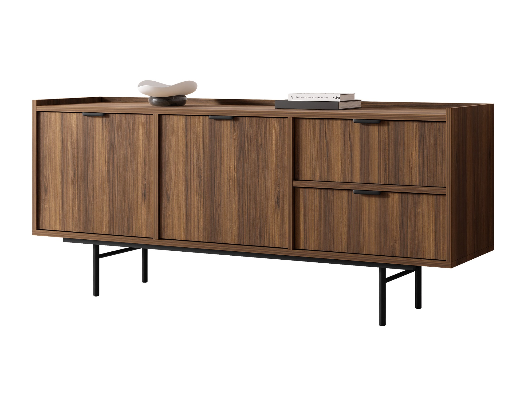 Kommoden Studos (Walnussholzoptik)