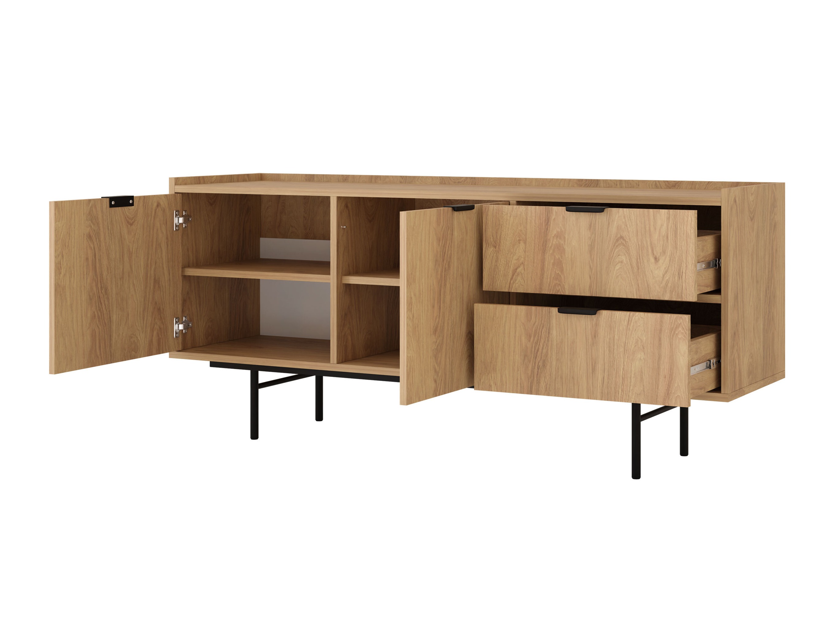 Kommoden Studos (Walnussholzoptik)