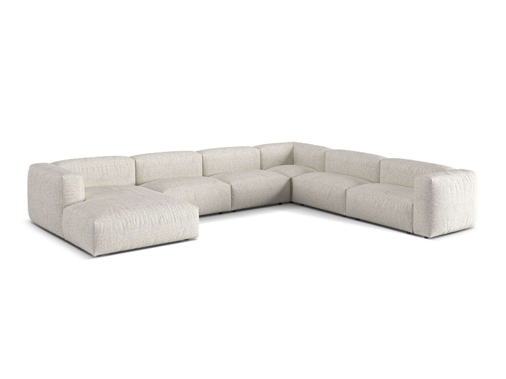 Modulares Ecksofa Sorcoro 132 (Monet Pearl)