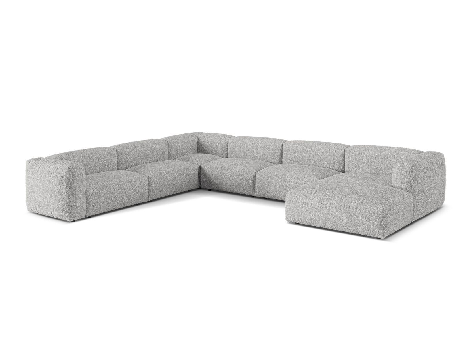 Modulares Ecksofa Sorcoro 132 (Monet Silver)