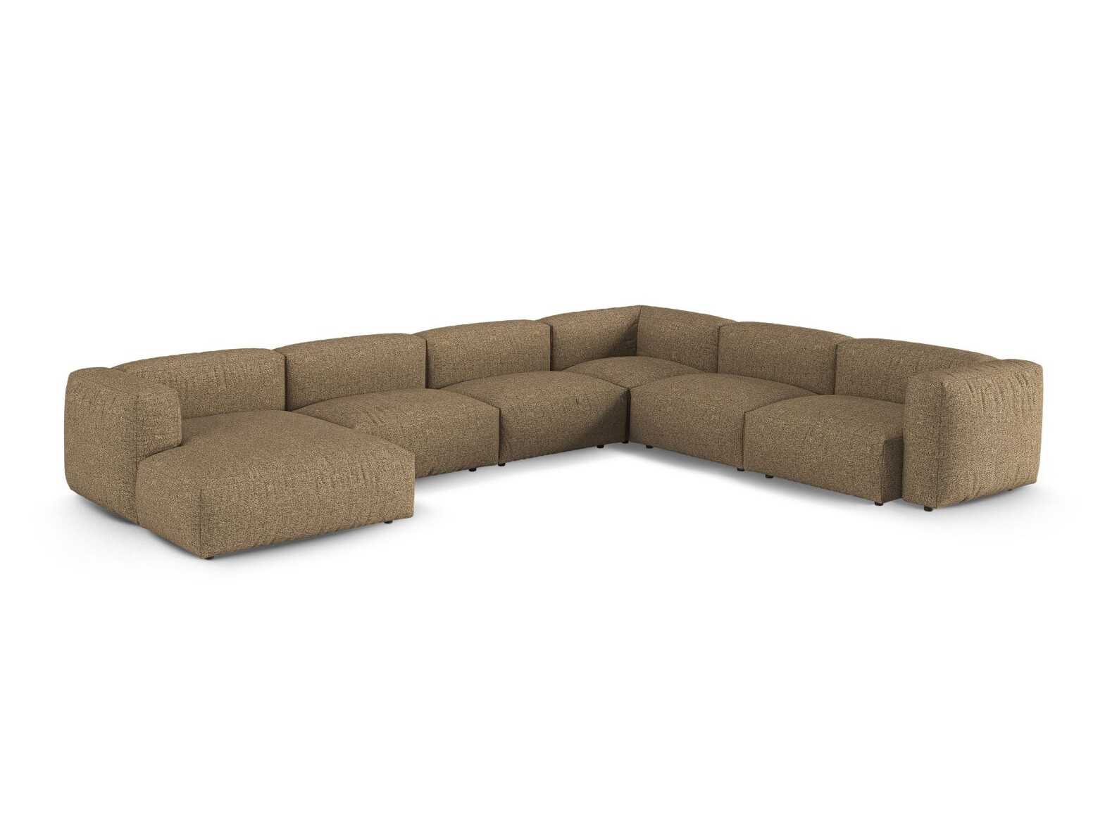 Modulares Ecksofa Sorcoro 133 (Monet Cappucinein)