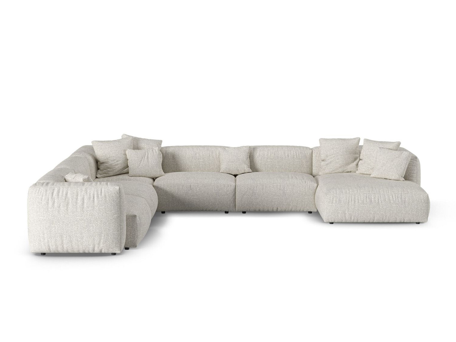 Modulares Ecksofa Sorcoro 133 (Monet Pearl)