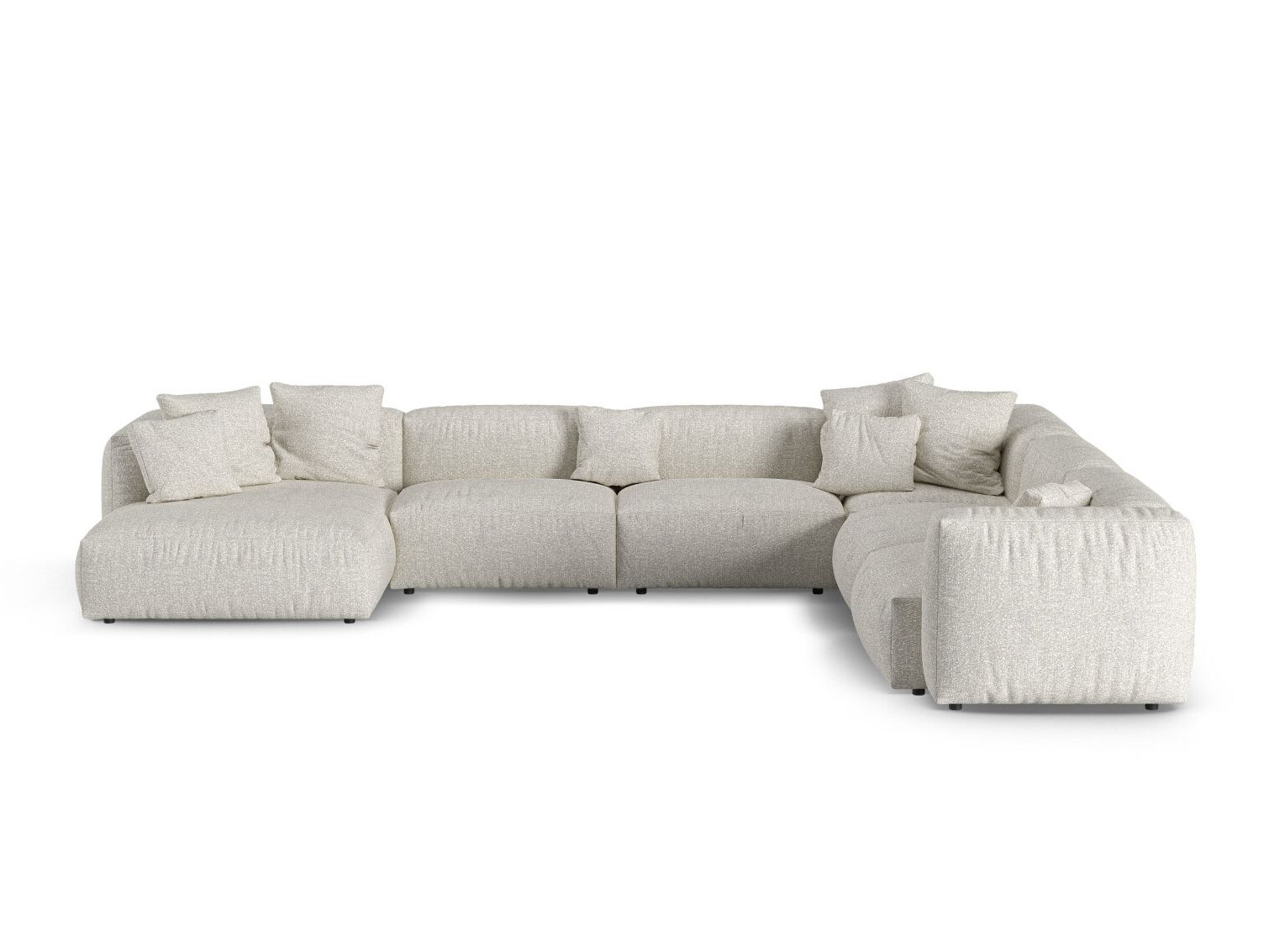 Modulares Ecksofa Sorcoro 133 (Monet Pearl)