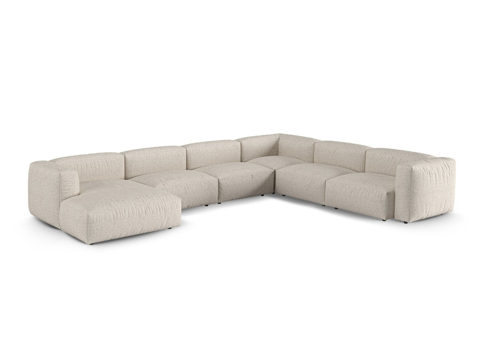 Modulares Ecksofa Sorcoro 133 (Monet Sand)