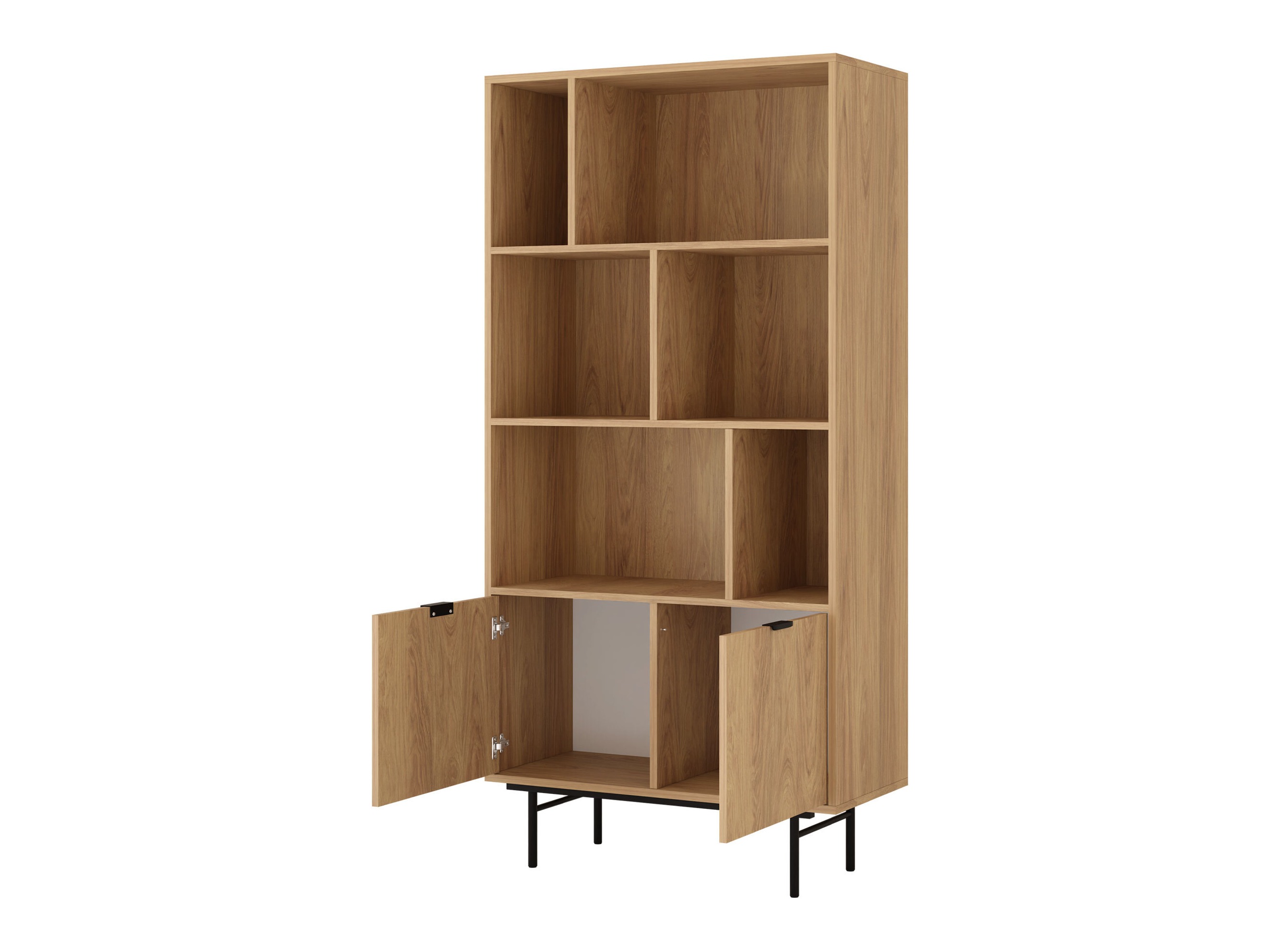 Regal Studos (Walnussholzoptik)