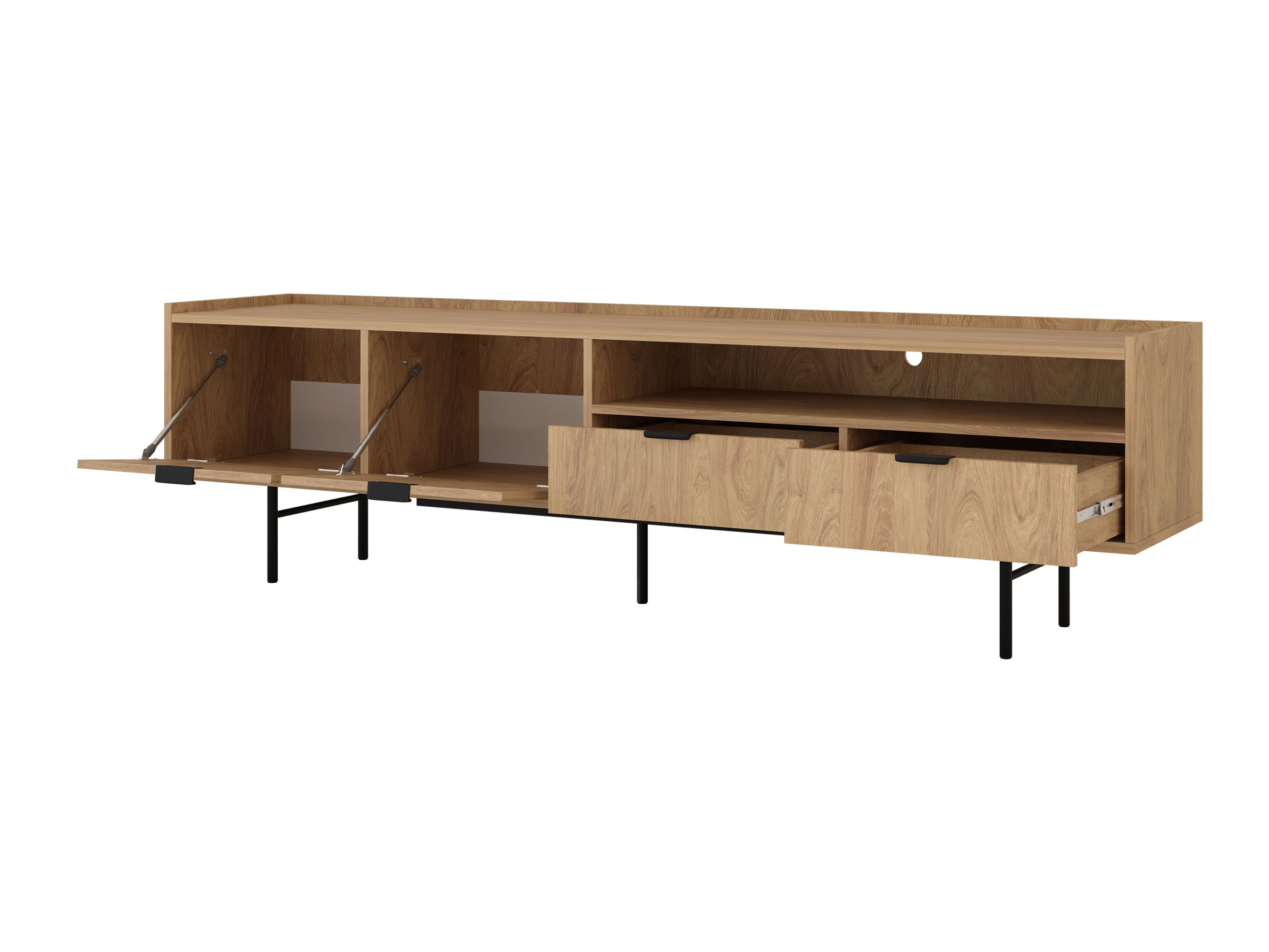 Wohnzimmer-Sets Floelbe 108 (Eichenholzoptik)
