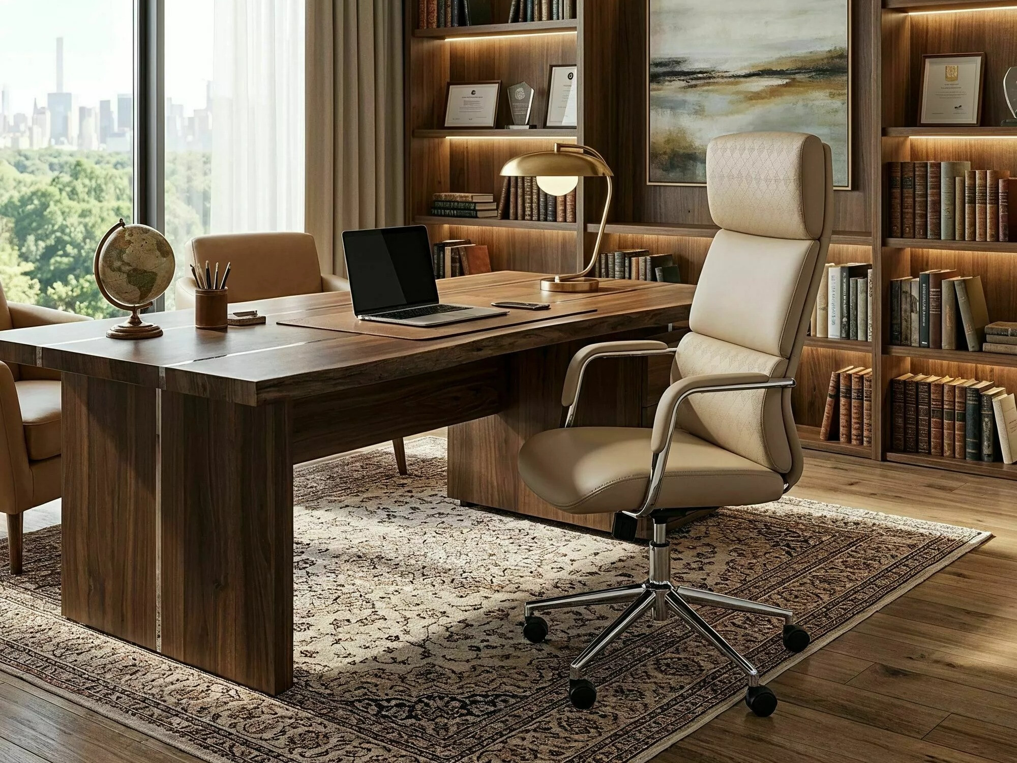 Bürostuhl Detroit 950 (Beige)