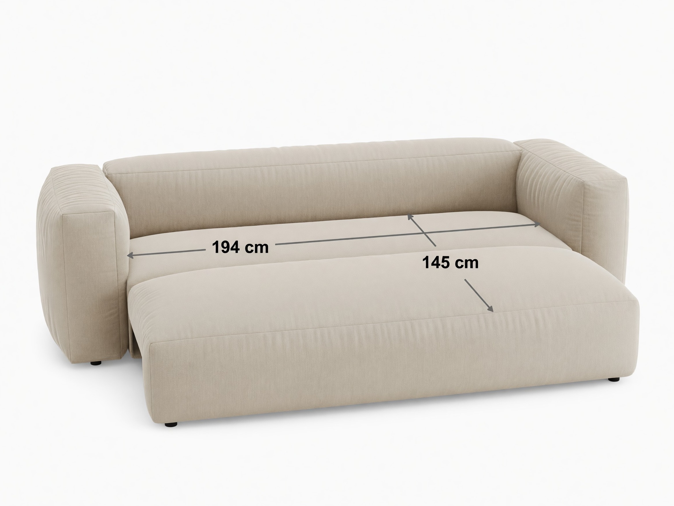 Schlafsofa Sorcoro 135 (Vogue 01)