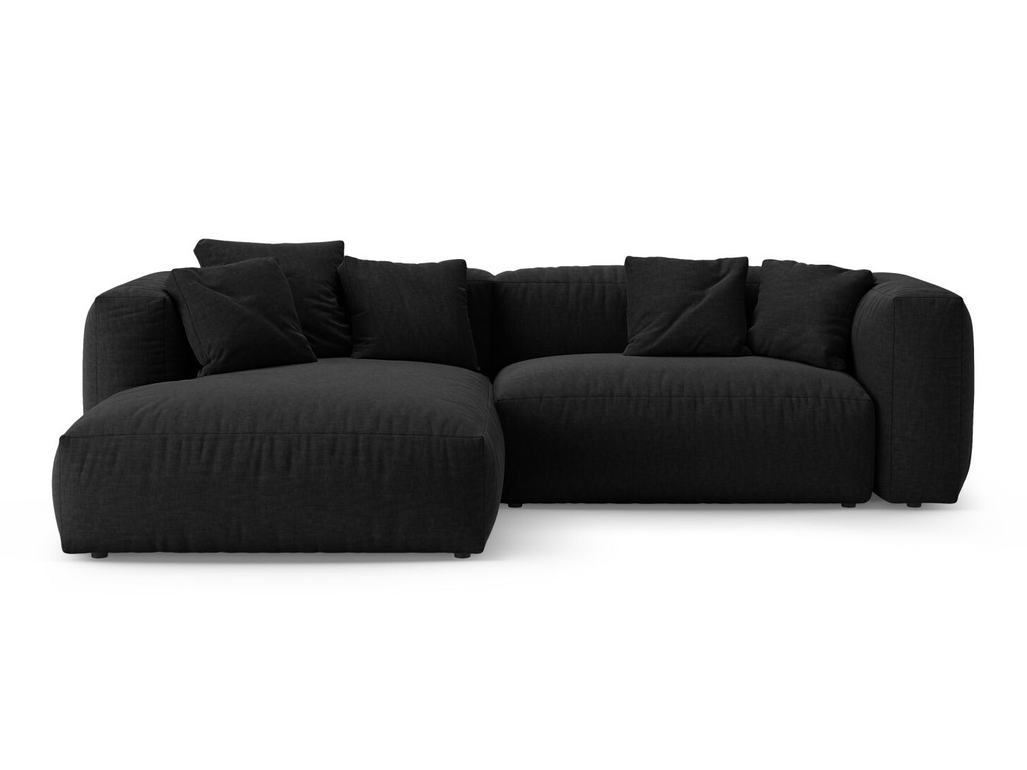 Ecksofa Sorcoro 136 (Boston Black)
