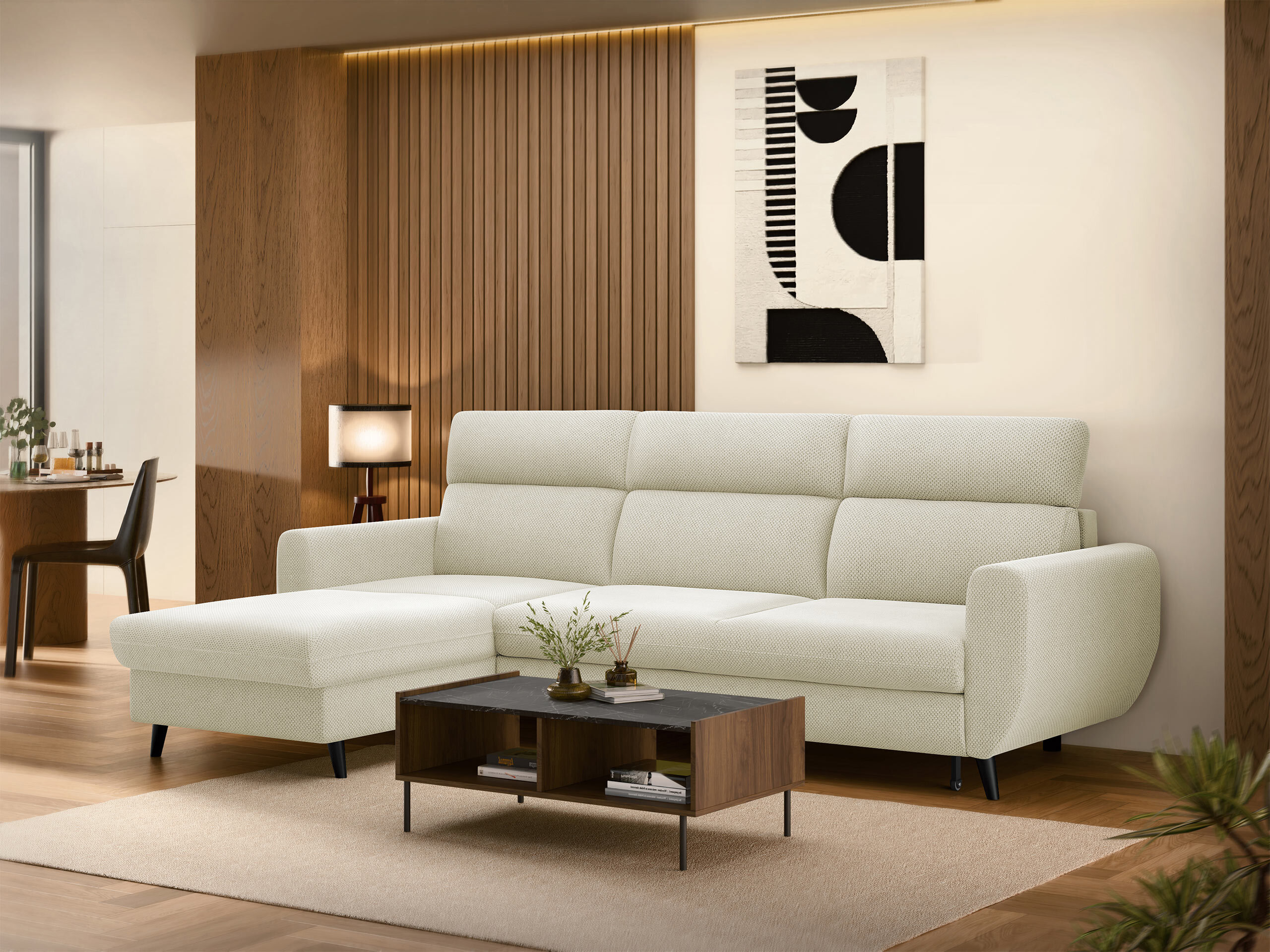 Ecksofa Temple 132 (Cruz 09)