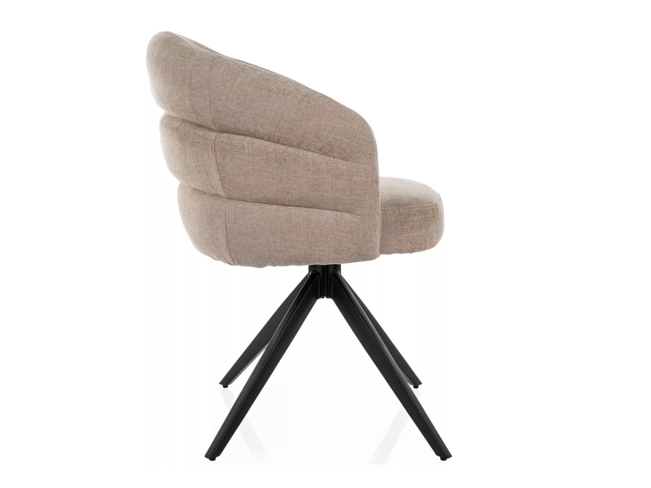 Stuhl Detroit 953 (Schwarz + Beige)