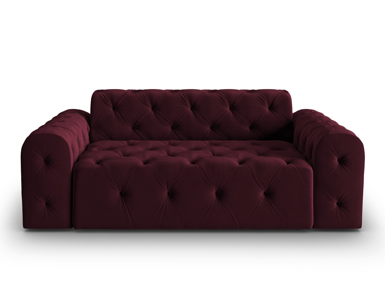 Chesterfield-Sofa Beckley 364 (Opera Bordeaux)