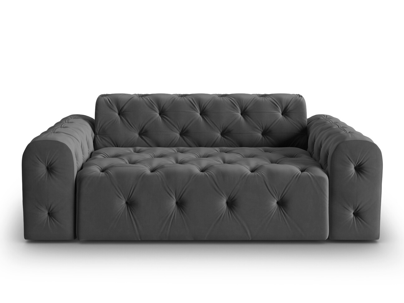 Chesterfield-Sofa Beckley 364 (Opera Graphit)