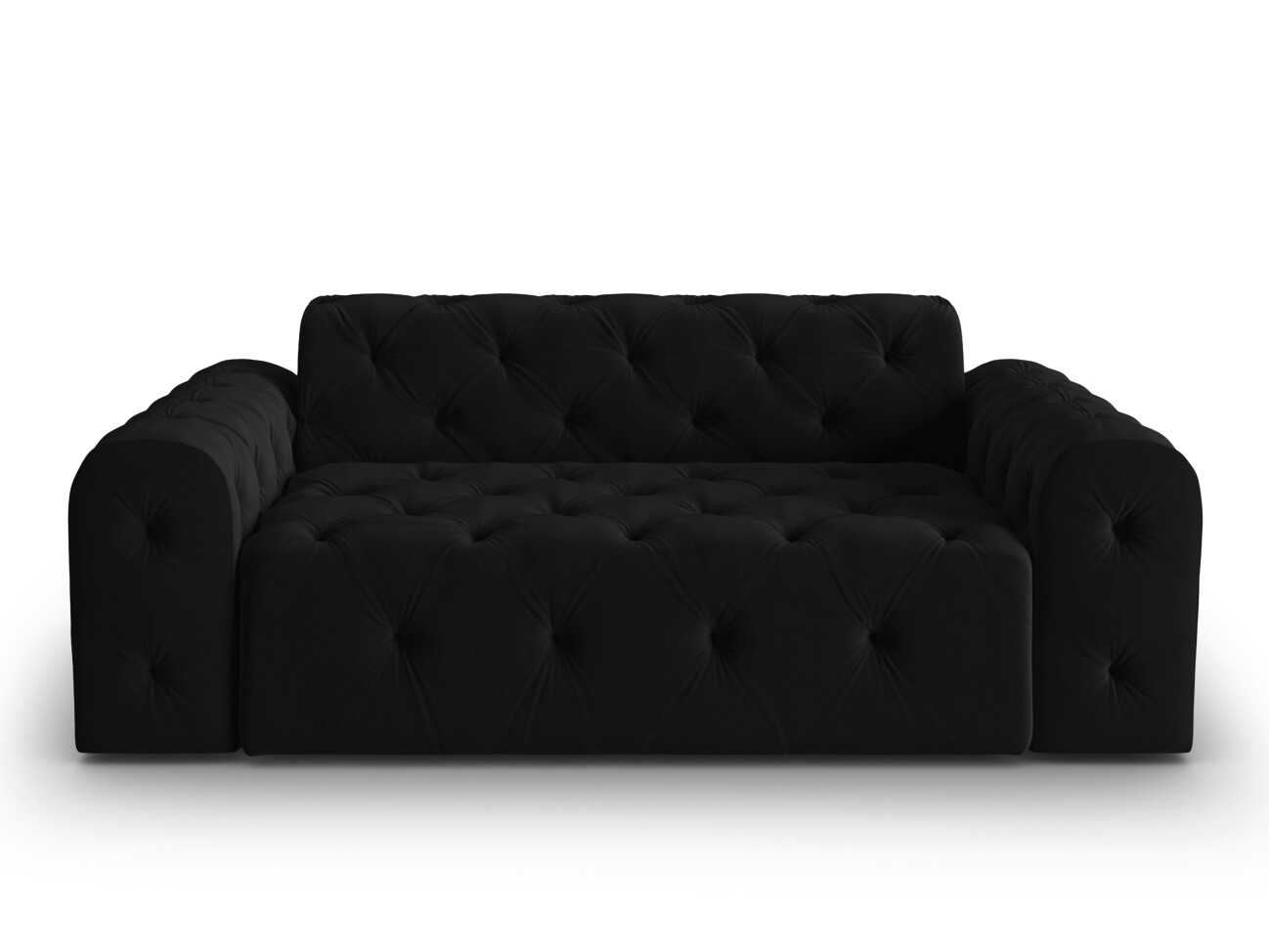 Chesterfield-Sofa Beckley 364 (Opera Schwarz)