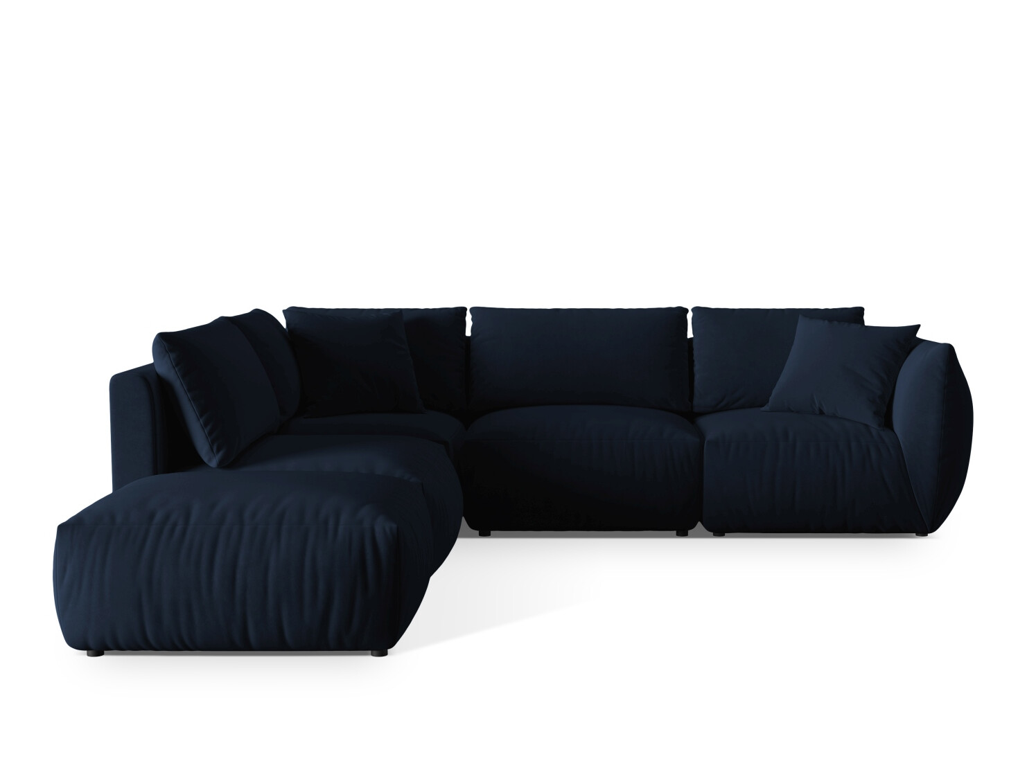 Modulares Ecksofa Ruvmone 108 (Casino Deep Blue)