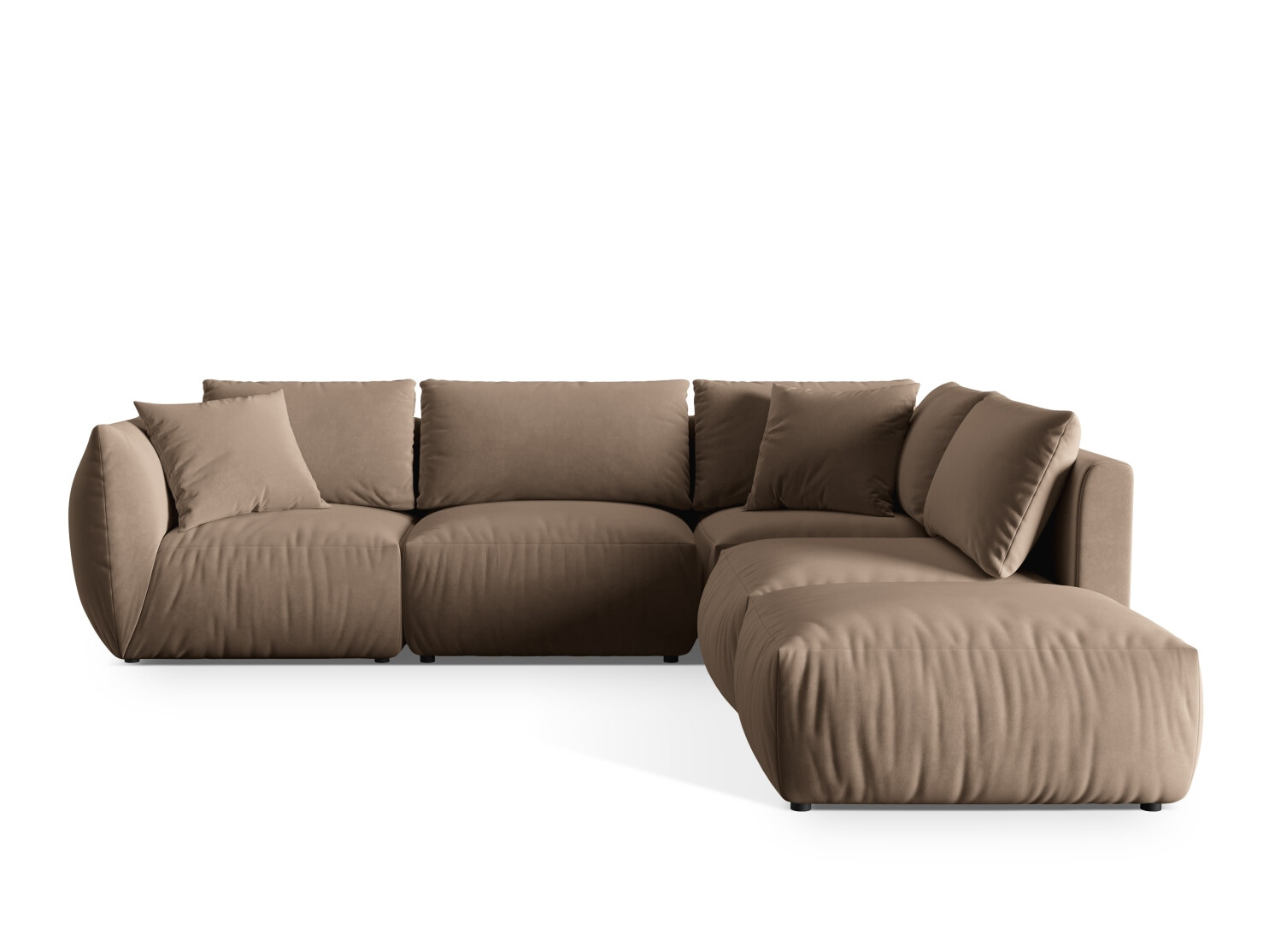 Modulares Ecksofa Ruvmone 108 (Casino Taupe)