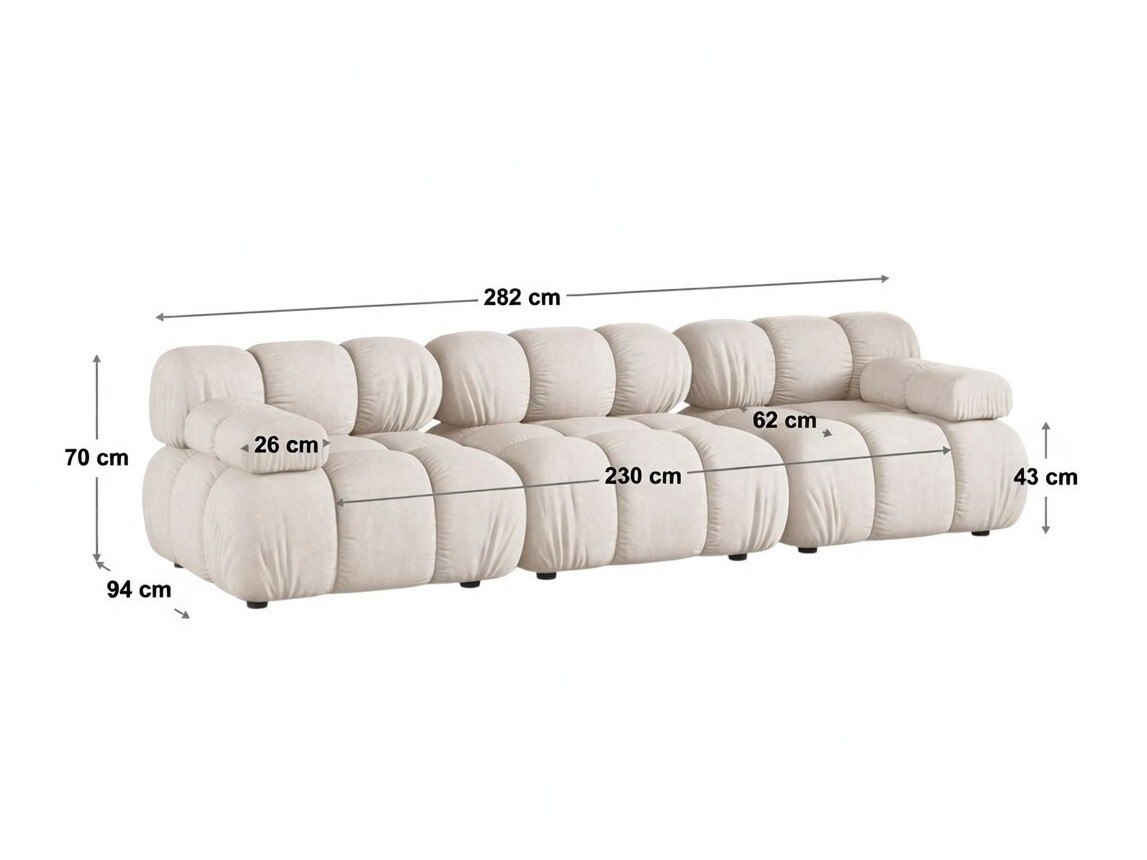 Modulares Sofa Caltenu 107 (Venus 2940)