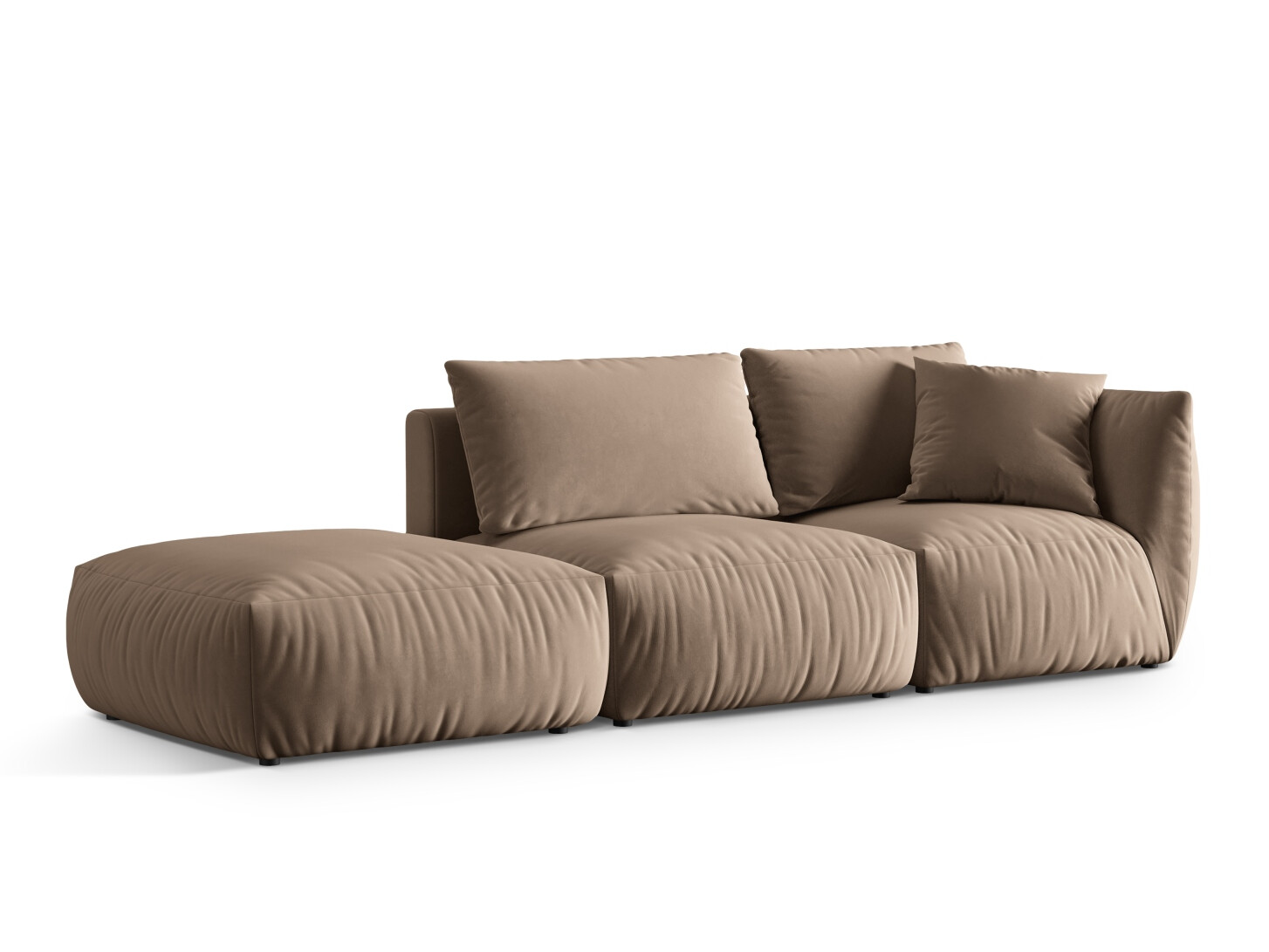 Modulares Sofa Ruvmone 105 (Casino Taupe)