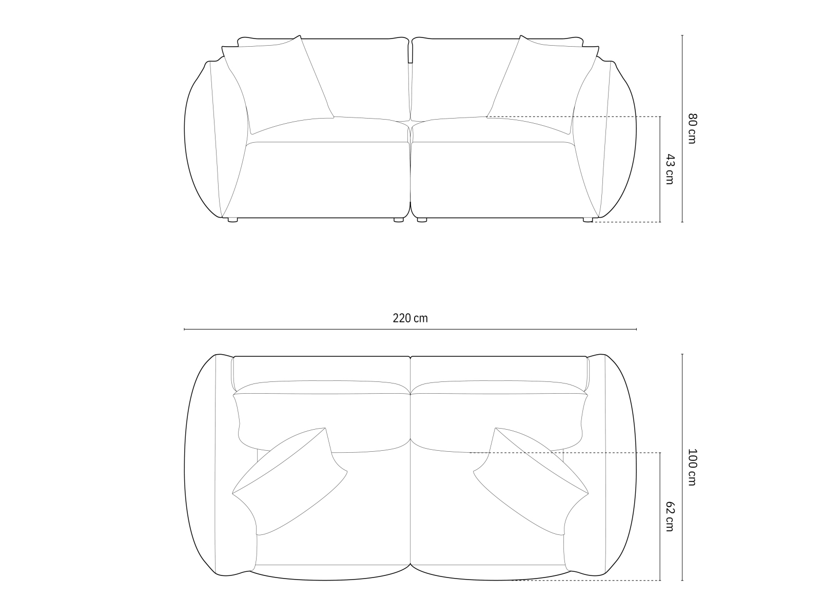 Modulares Sofa Ruvmone 106 (Casino Pearl)