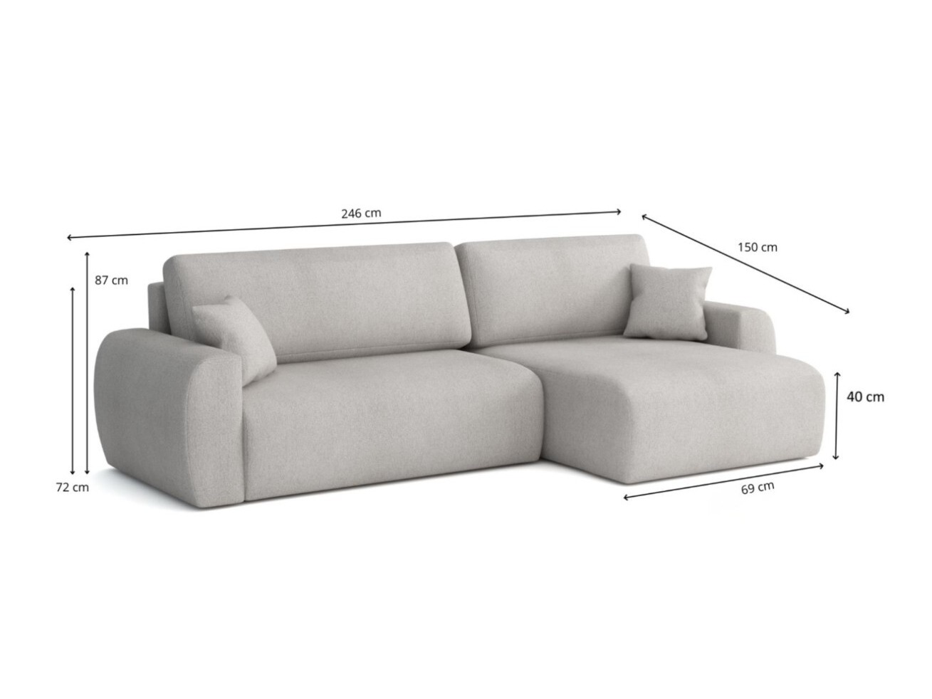 Ecksofa Calexico 102