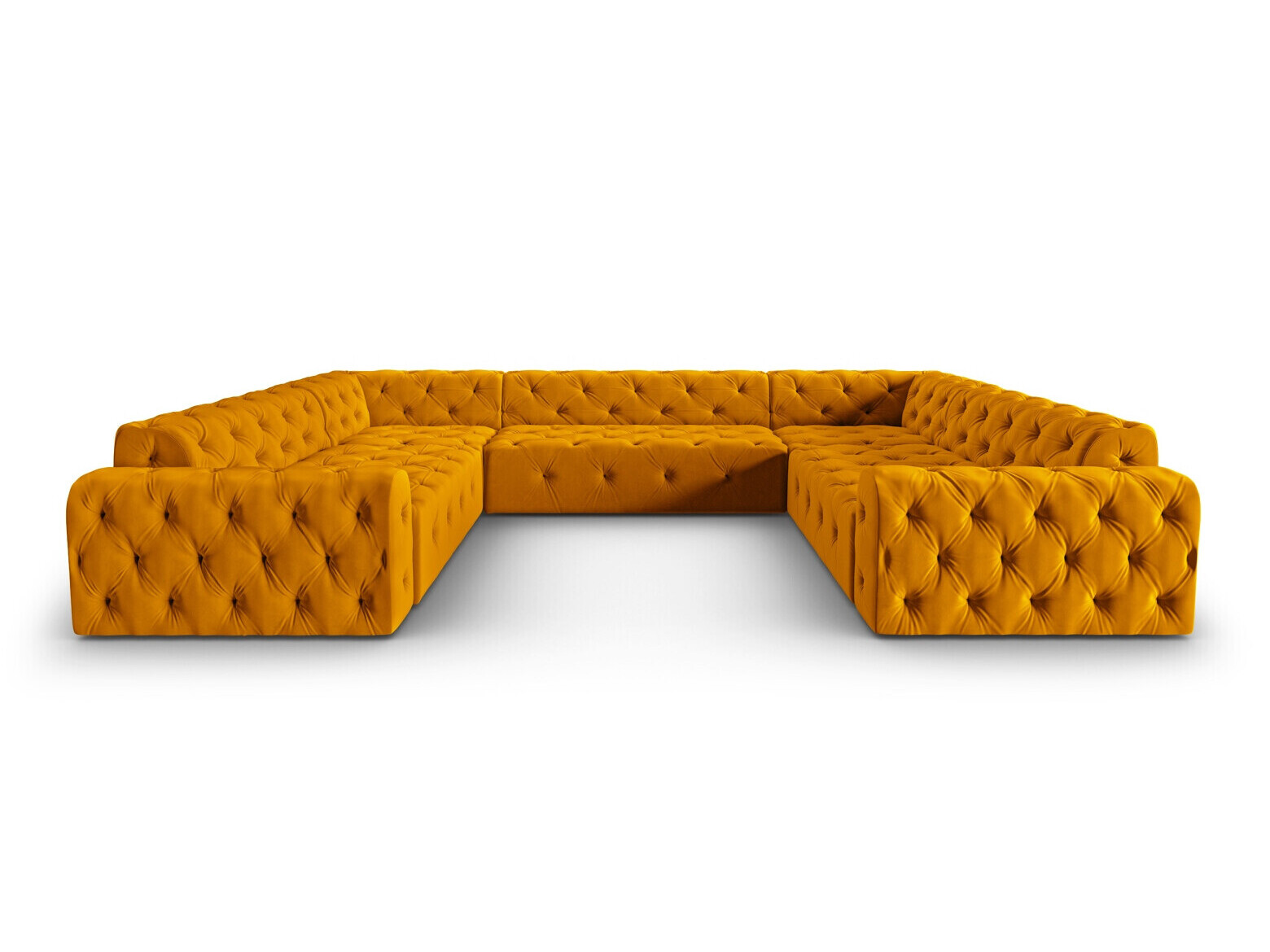Chesterfield ecksofa Beckley 366 (Opera Mostaza)