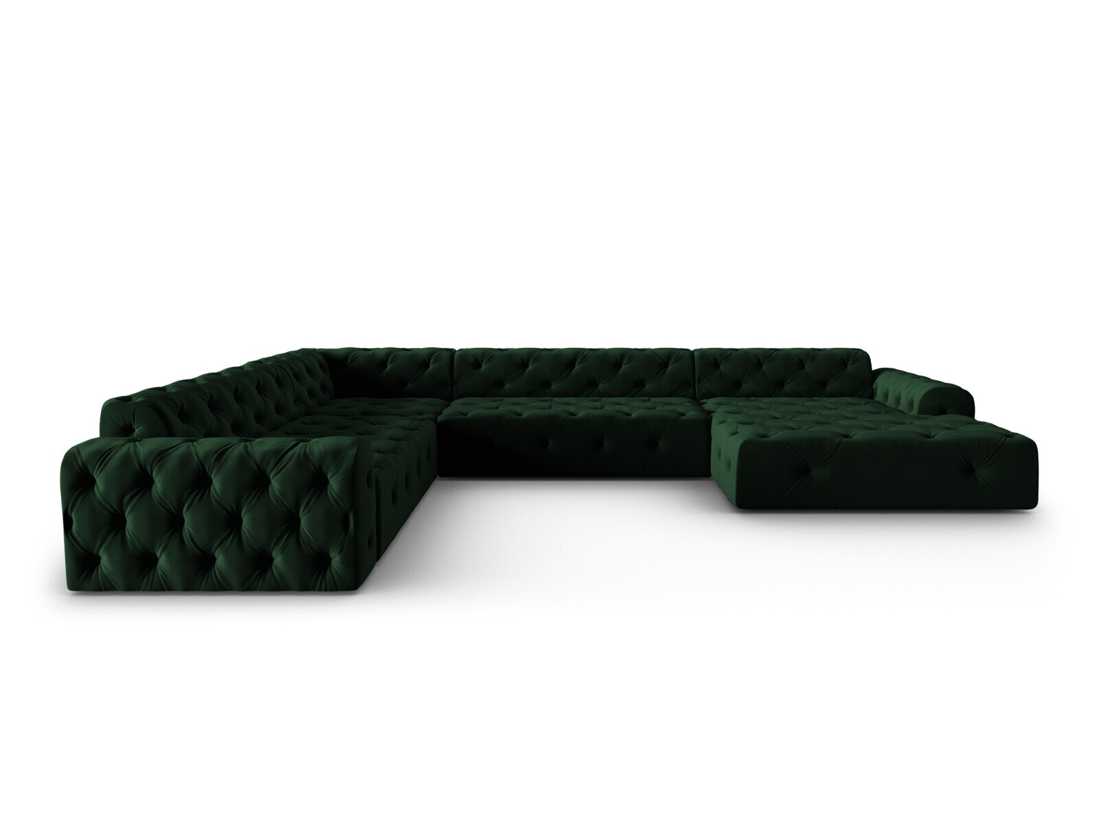 Chesterfield ecksofa Beckley 367 (Opera Deep grün)