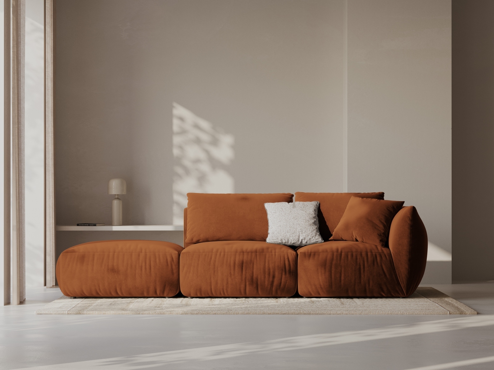 Modularer Sessel Ruvmone 103 (Casino Terracota)