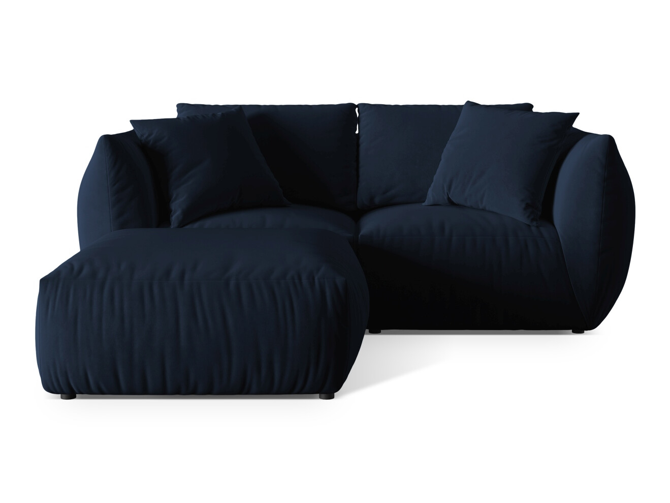 Modulares Ecksofa Ruvmone 110 (Casino Deep Blue)