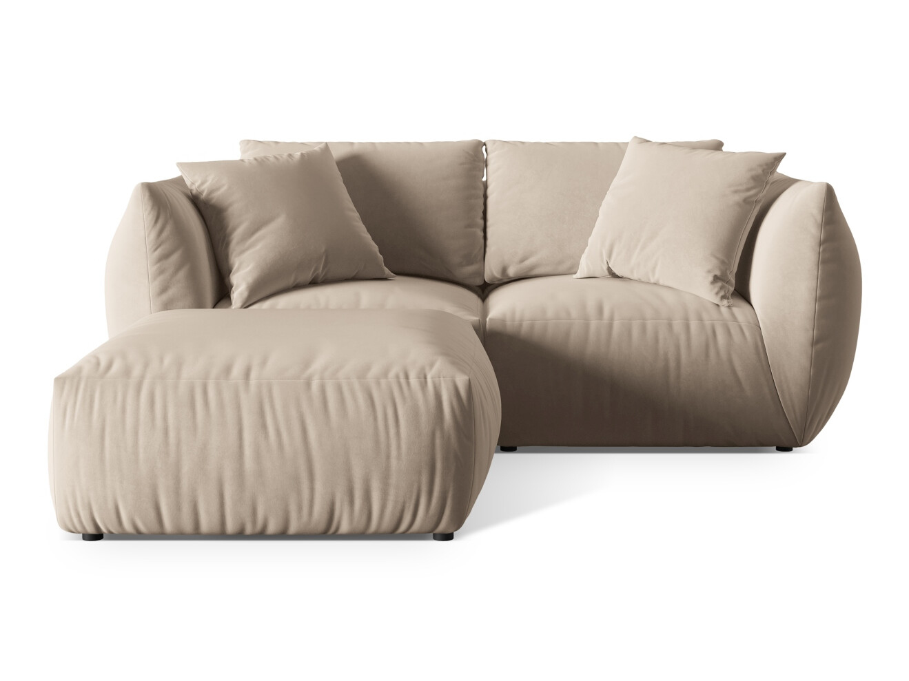 Modulares Ecksofa Ruvmone 110 (Casino Pearl)