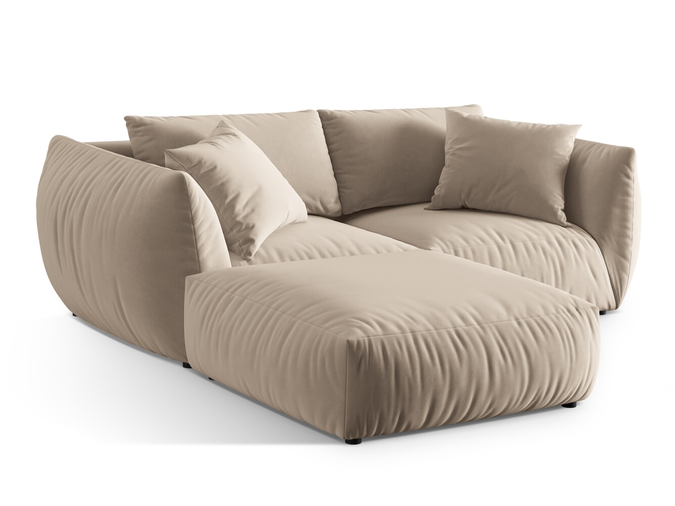 Modulares Ecksofa Ruvmone 110 (Casino Pearl)