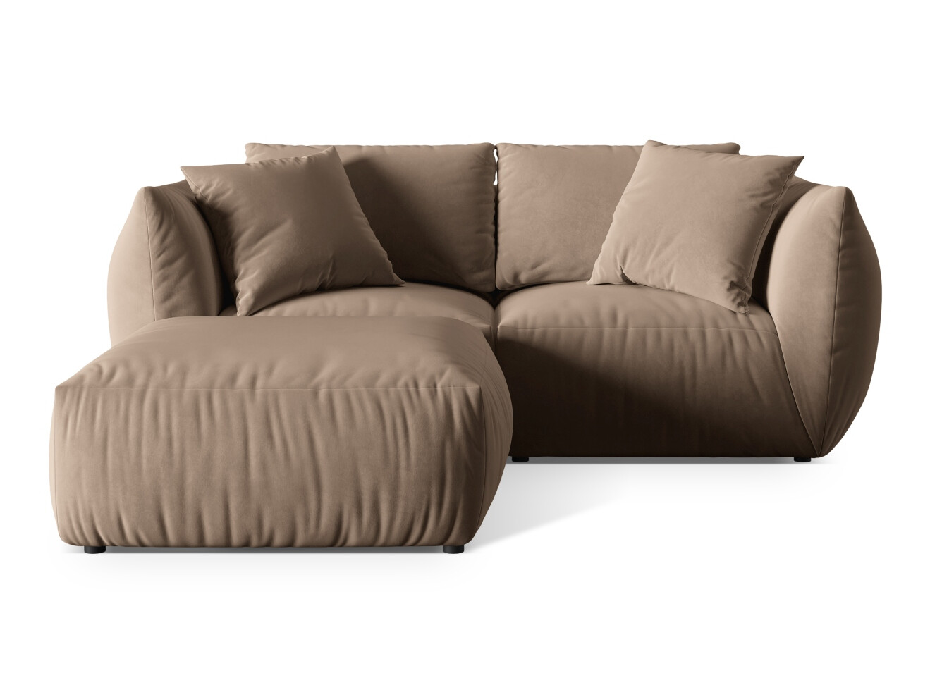 Modulares Ecksofa Ruvmone 110 (Casino Taupe)