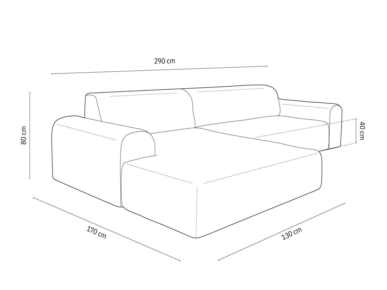 Chesterfield ecksofa Beckley 368 (Opera Cremefarben)