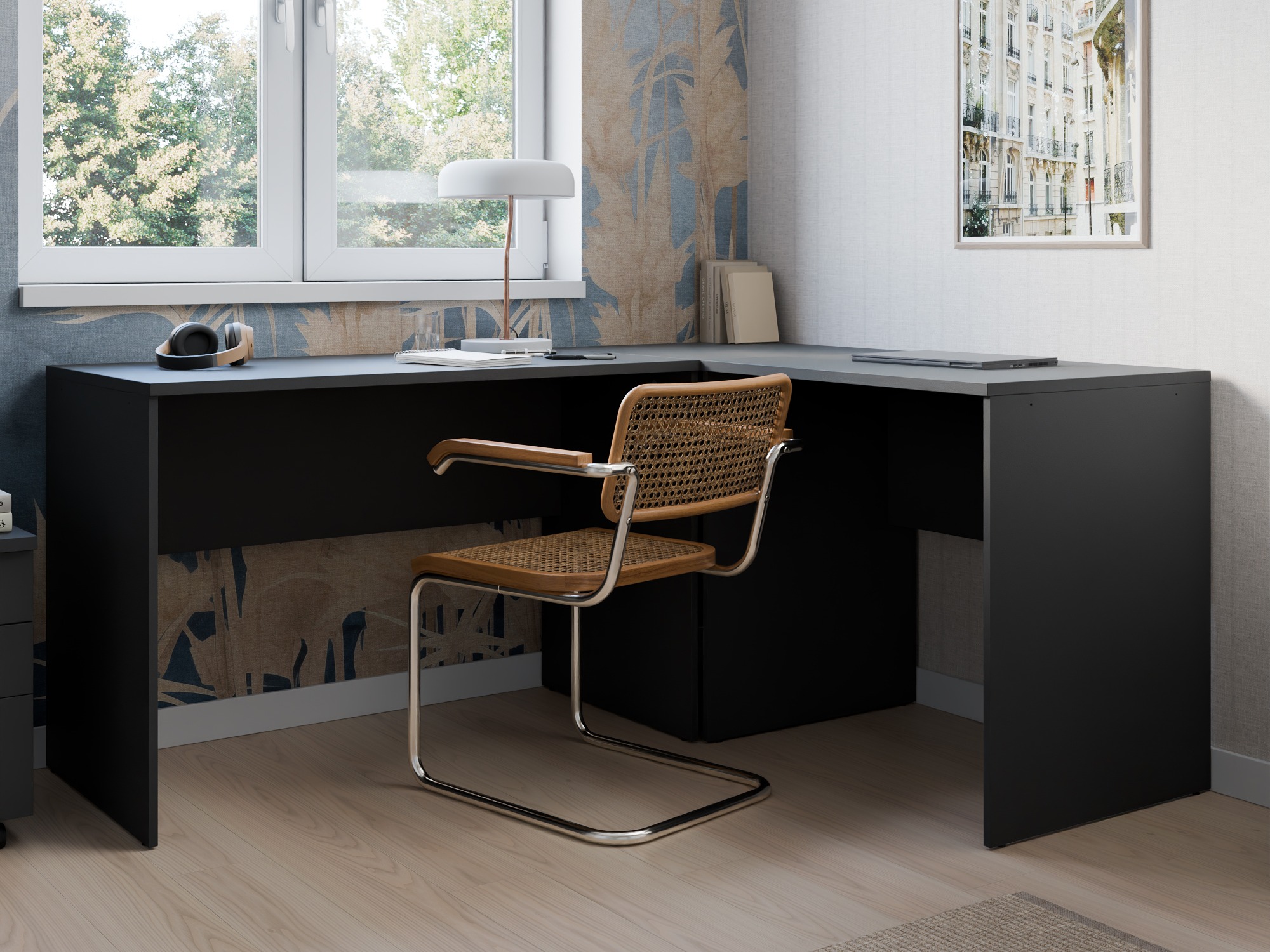 Bürotisch Fiofive 108 (Anthrazit)
