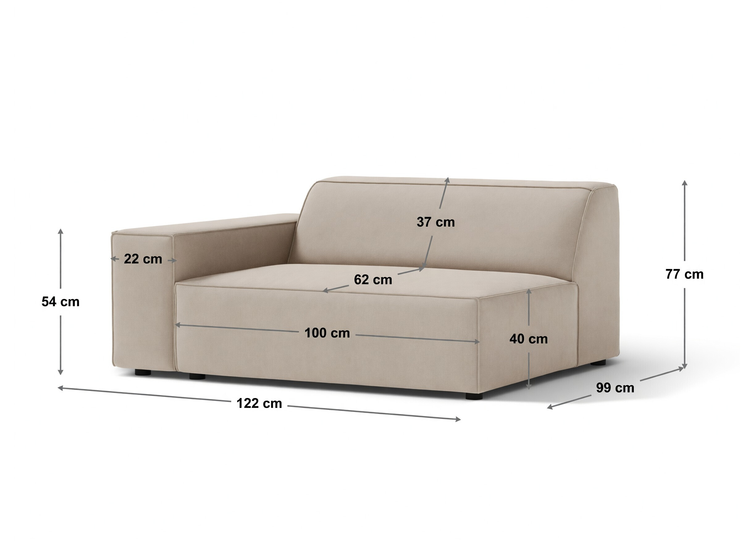 Modulare Sitzgruppe Lomcalu 126 (Liberty 02)