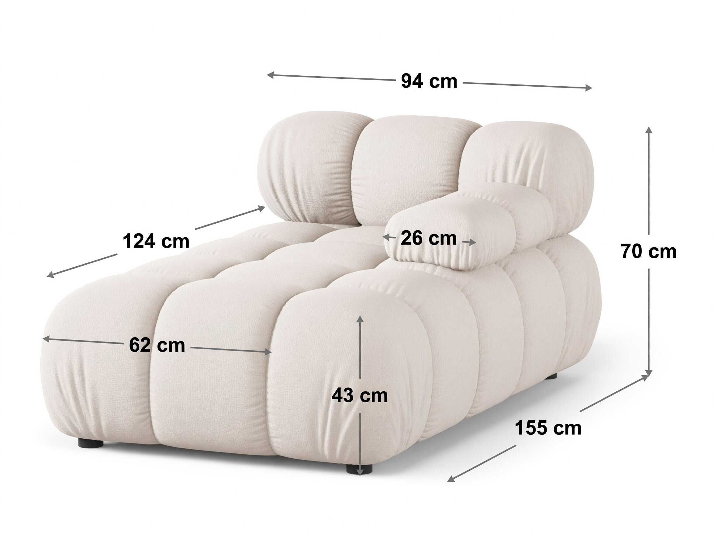 Modulare Sitzgruppe Caltenu 103 (Venus 2932)