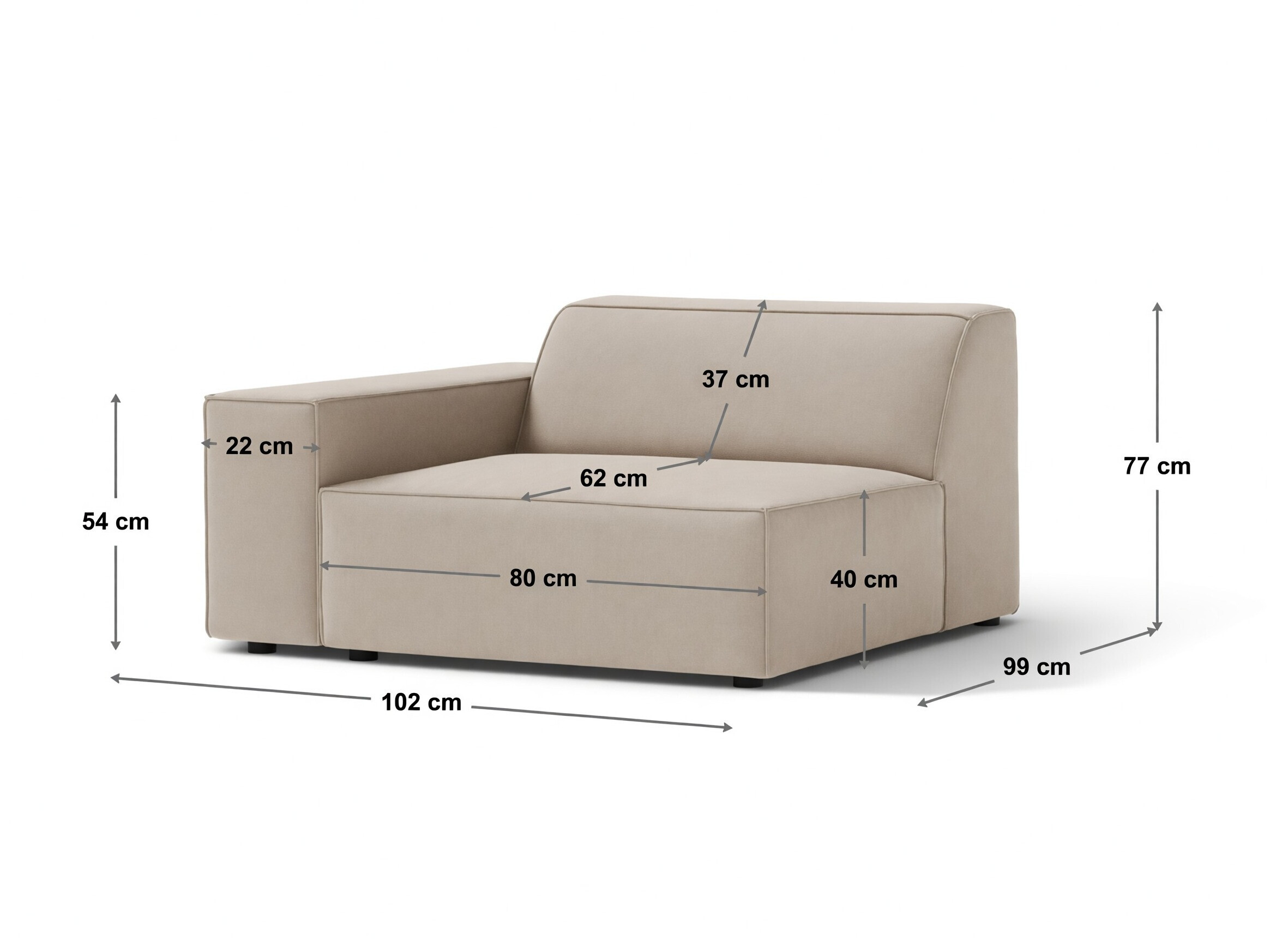 Modulare Sitzgruppe Lomcalu 127 (Liberty 02)
