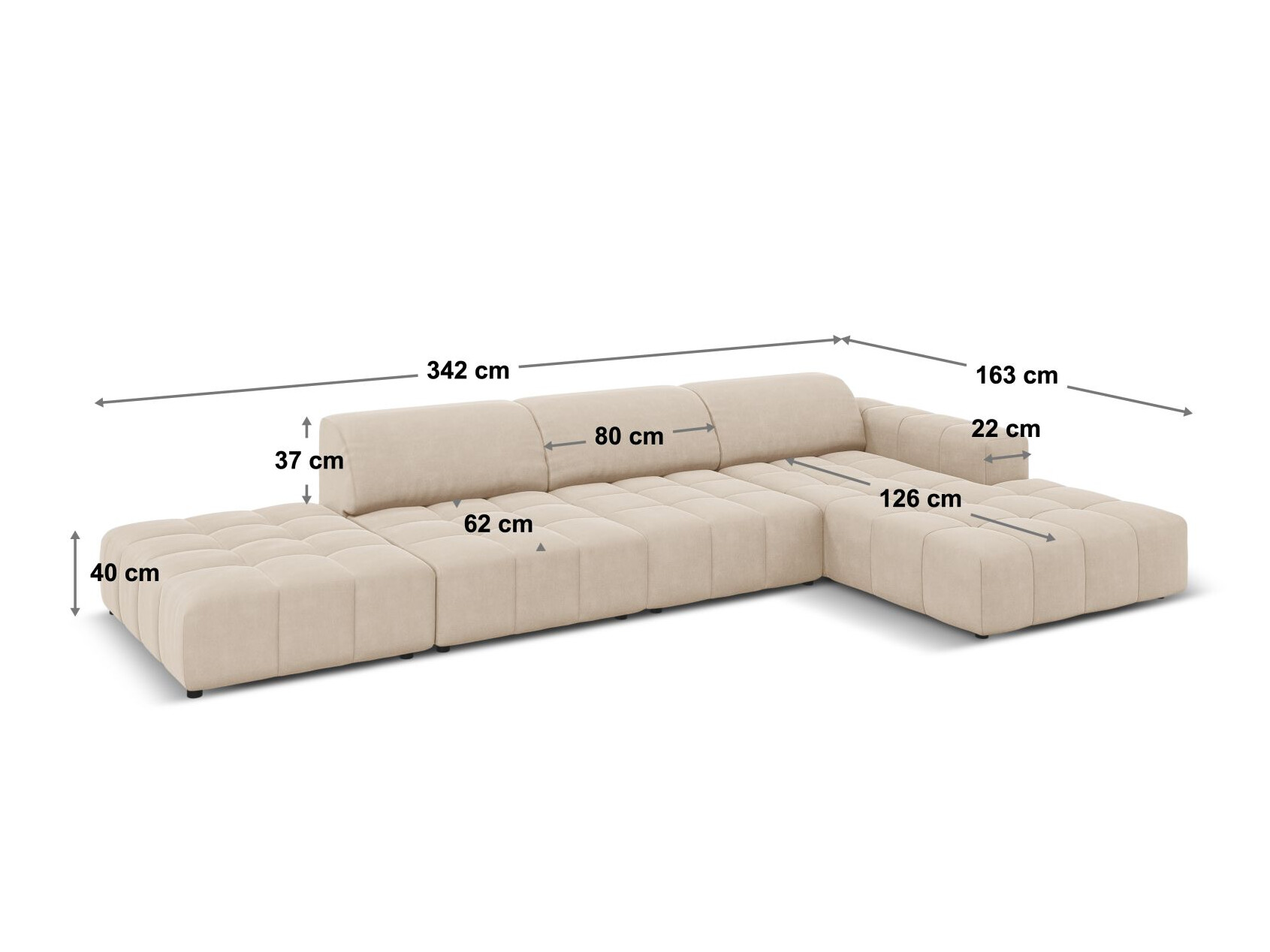 Ecksofa Lirlivo 103 (Riviera 21)