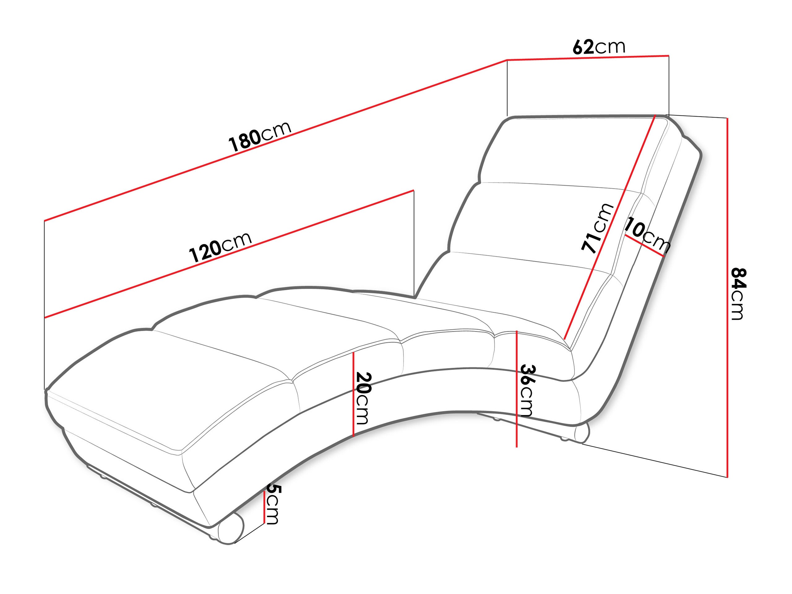 Chaiselongue SD2935