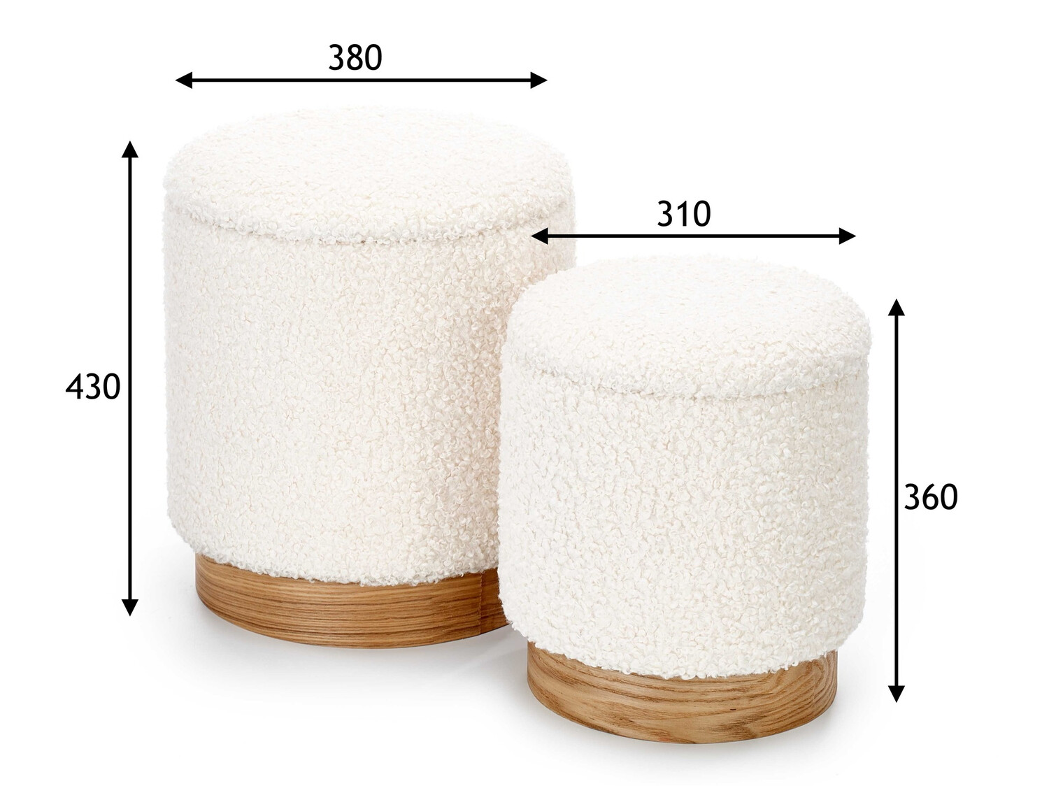 Hocker-Set SD2937