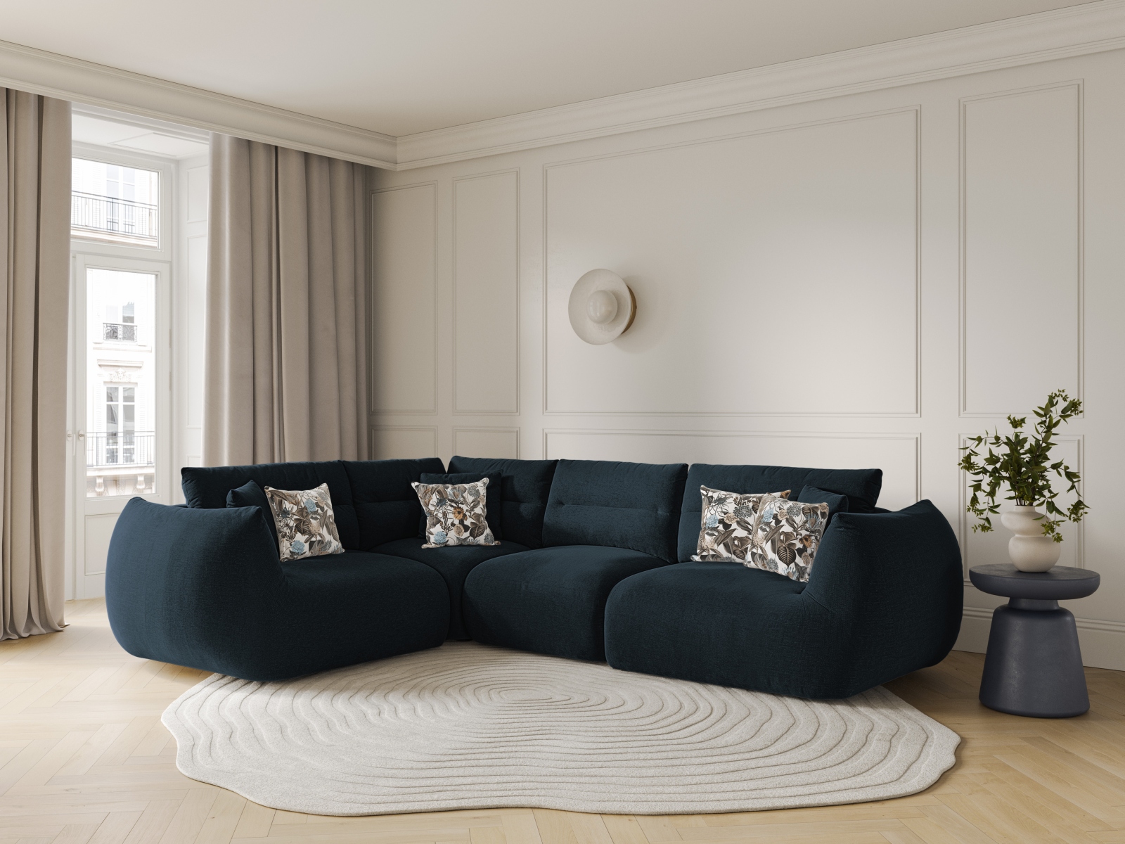 Ecksofa Felmeli 103 (Wind 77)