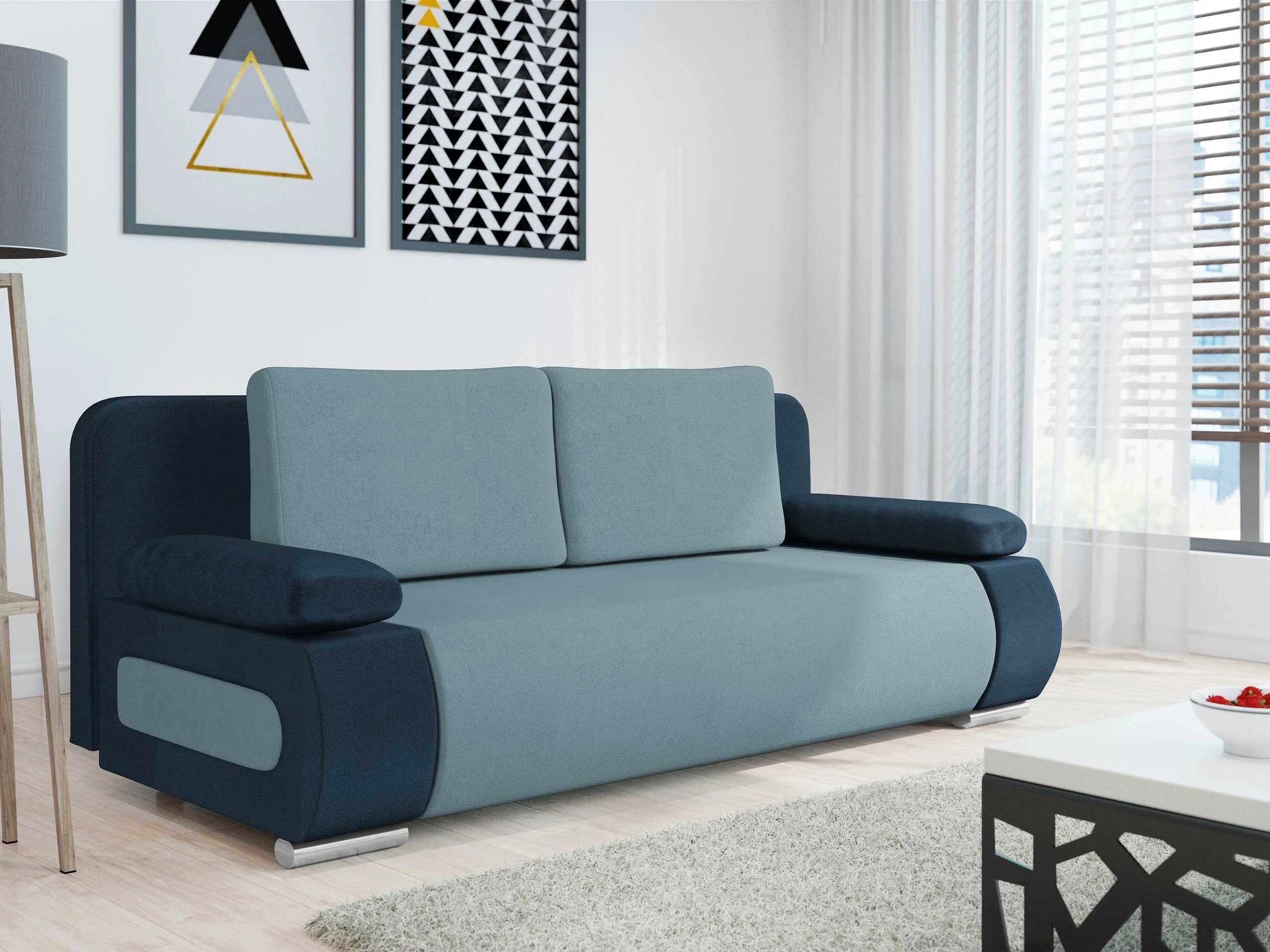 Schlafsofa Comfivo Pudor (Uttario Velvet 2967 + Uttario Velvet 2960)