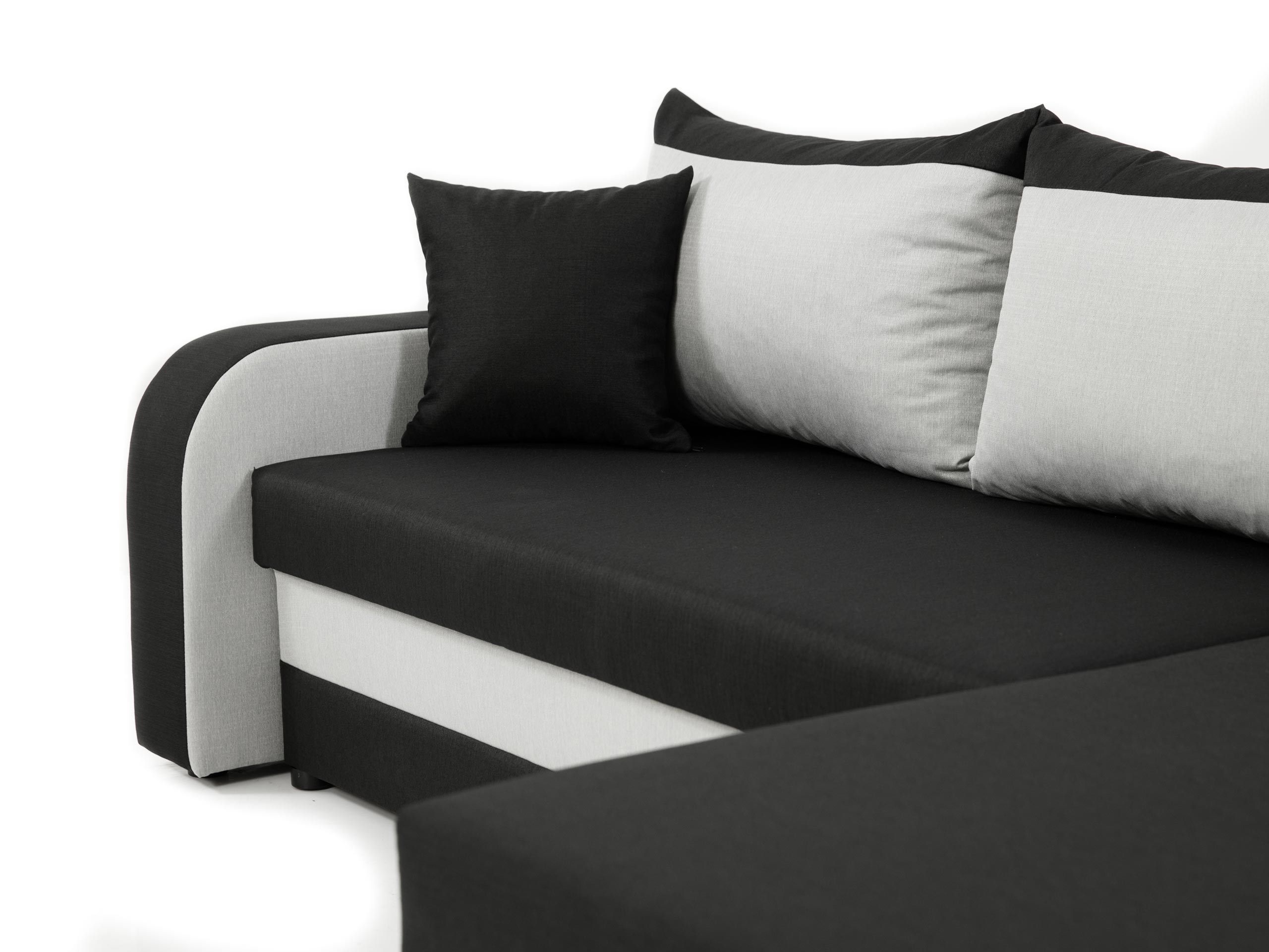 Ecksofa Comfivo Melissa I (Mikrofaza 0014 + Mikrofaza 0036)
